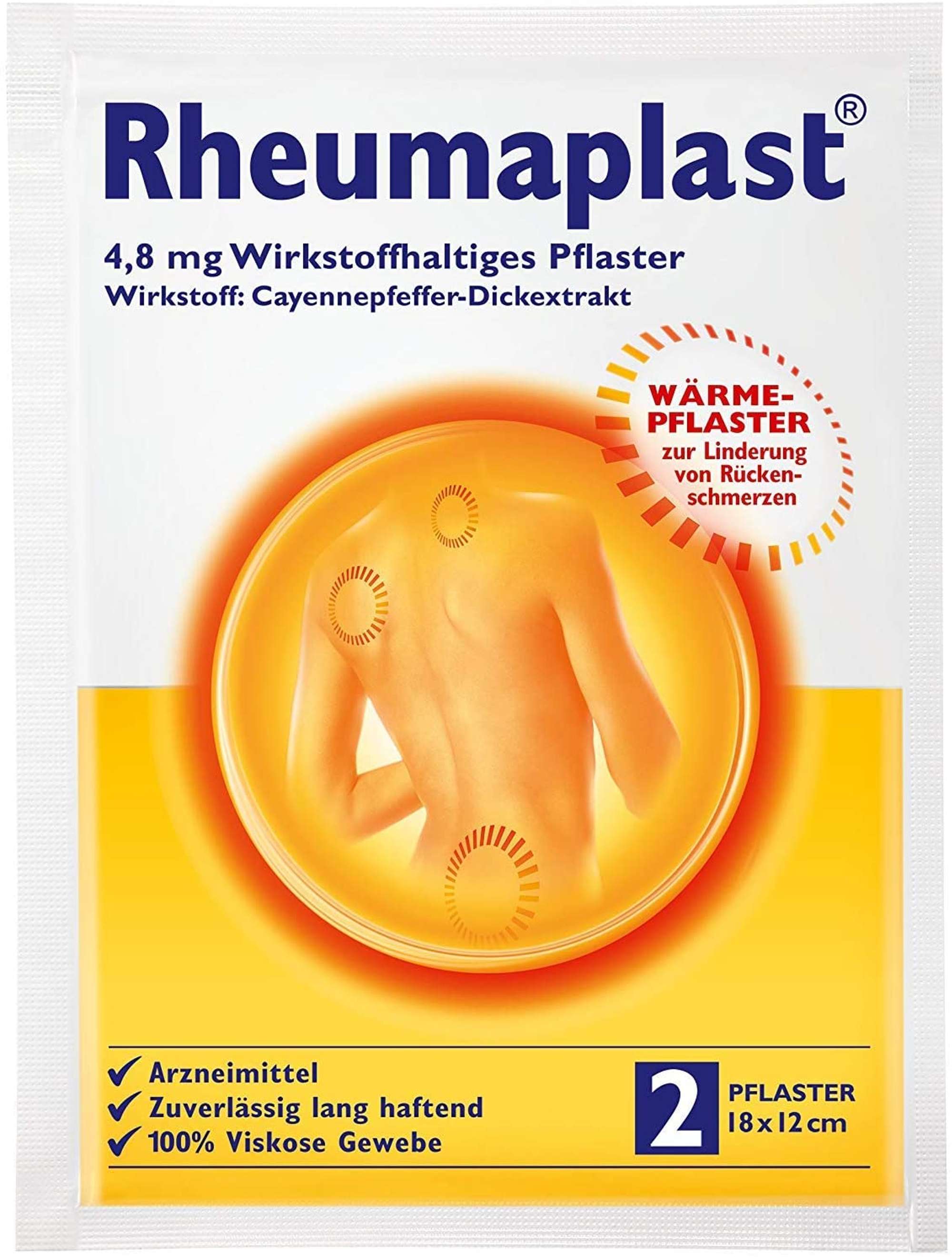 Hansaplast 01596 Rheumaplast Wärmepflaster