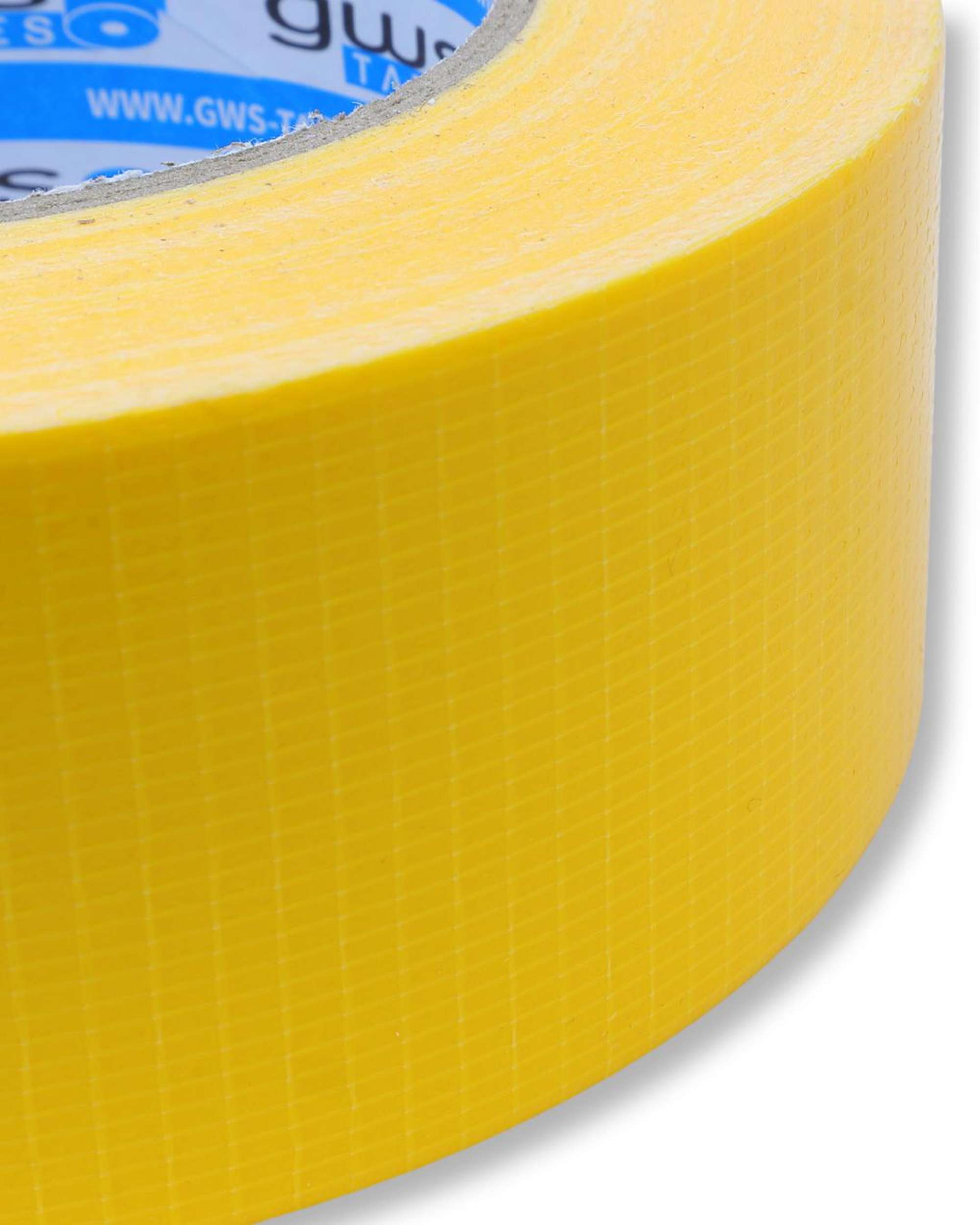 gws 21203 Gewebeband mit 27 Mesh, 50 m x 44 mm, gelb