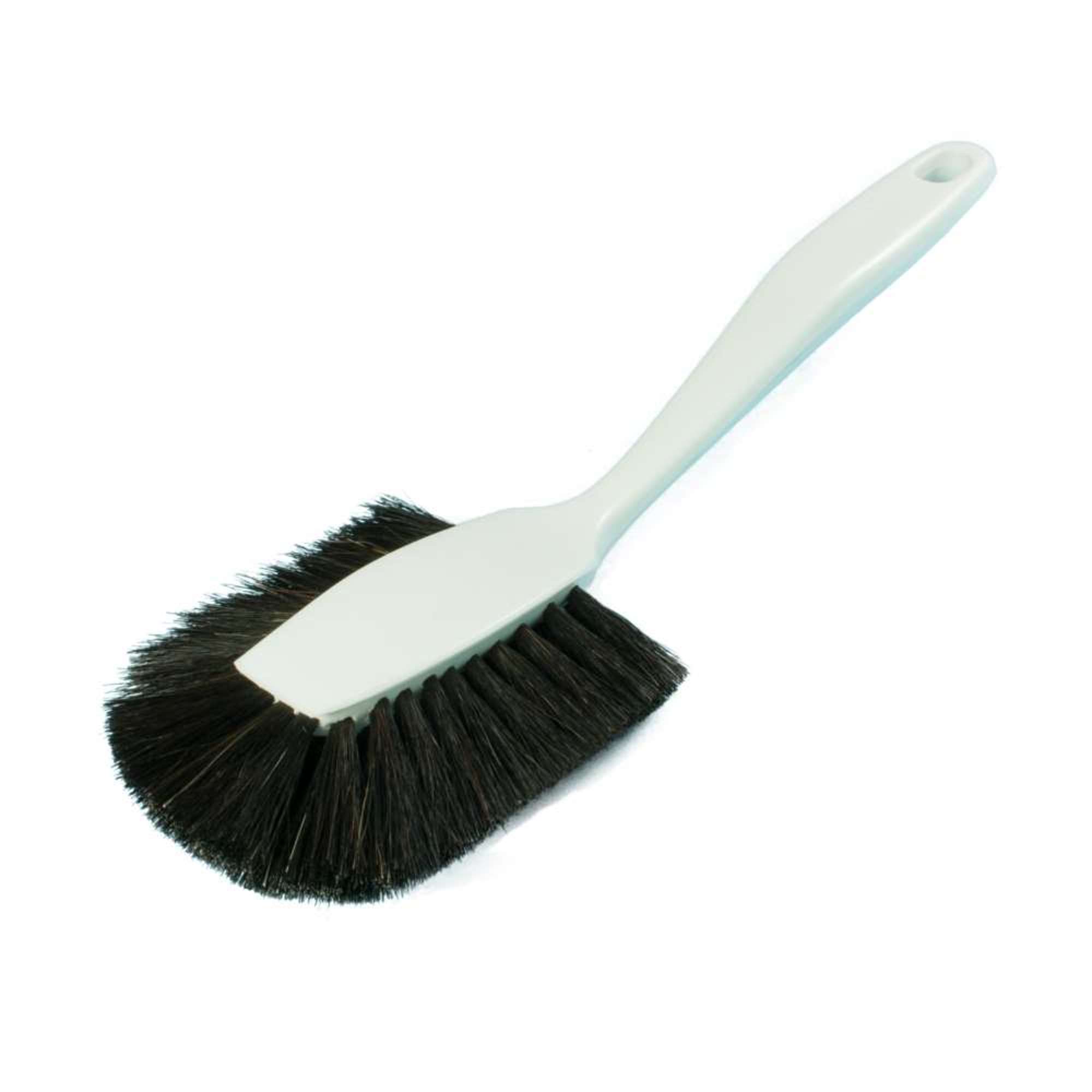 B1000-000 gws Spuelbuerste mit Schabkante, Rosshaar schwarz