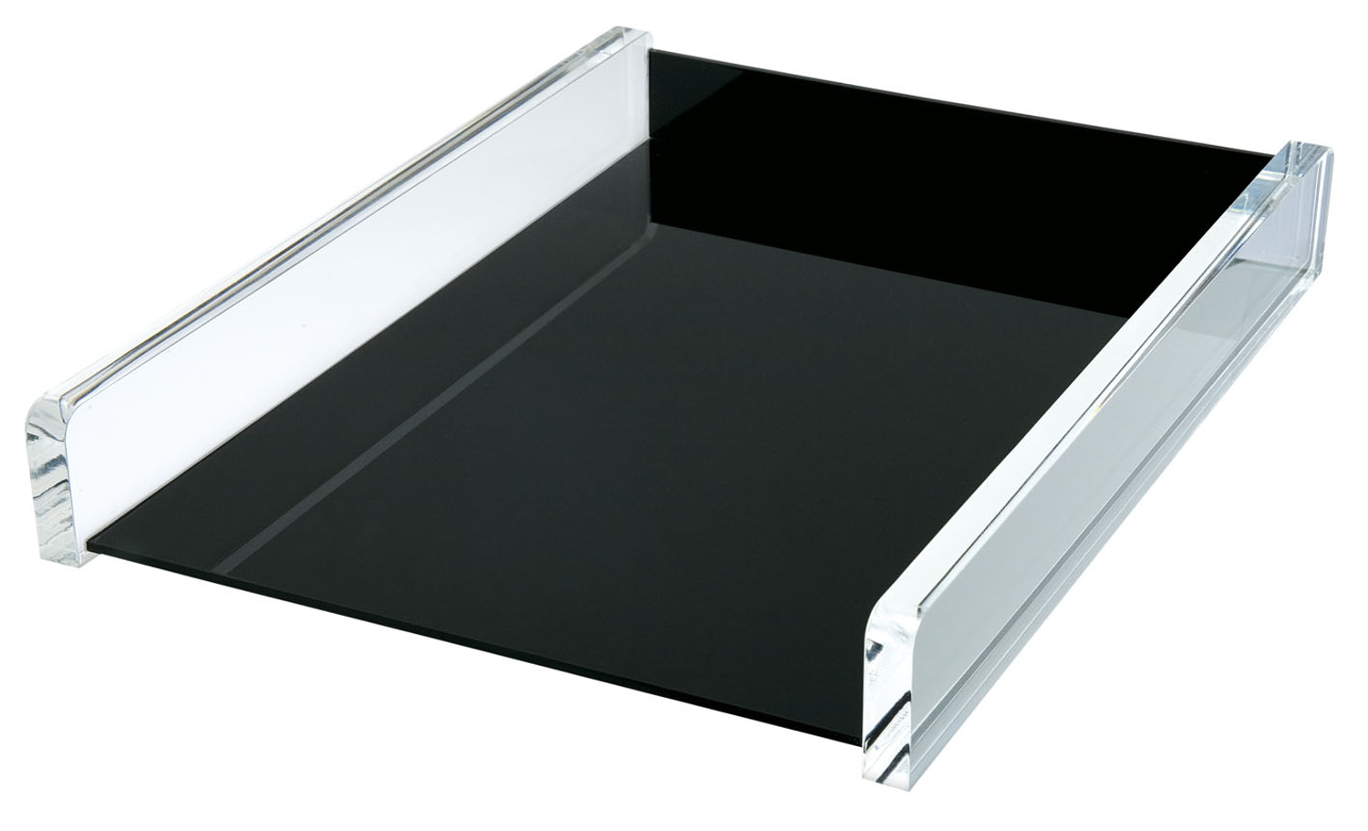 WEDO Acryl Briefablage A4 gk.sw, Exclusiv