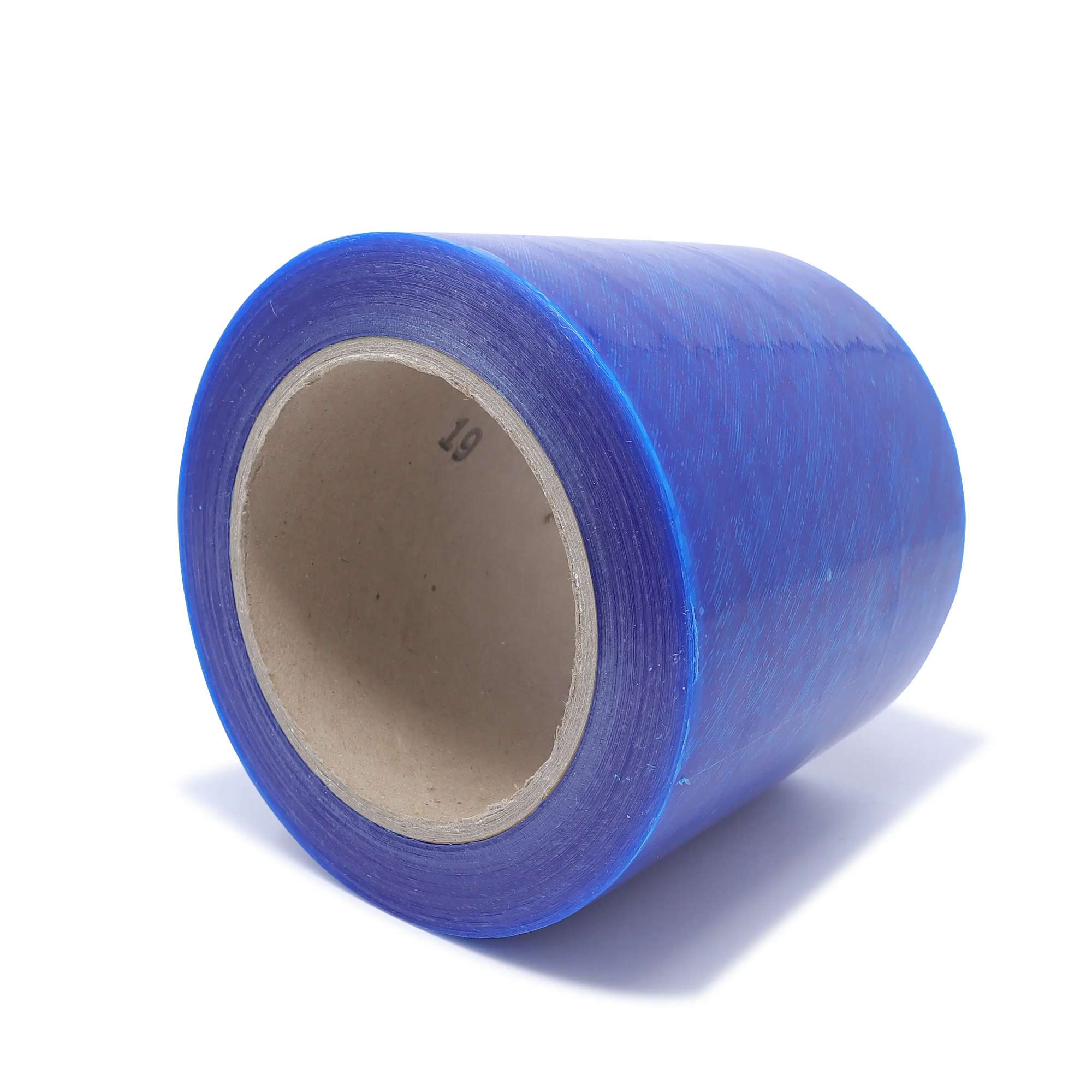 31009-000 PE Schutzfolie Oberflaechenschutzfolie rutschfest, 100 m x 100 mm, blau