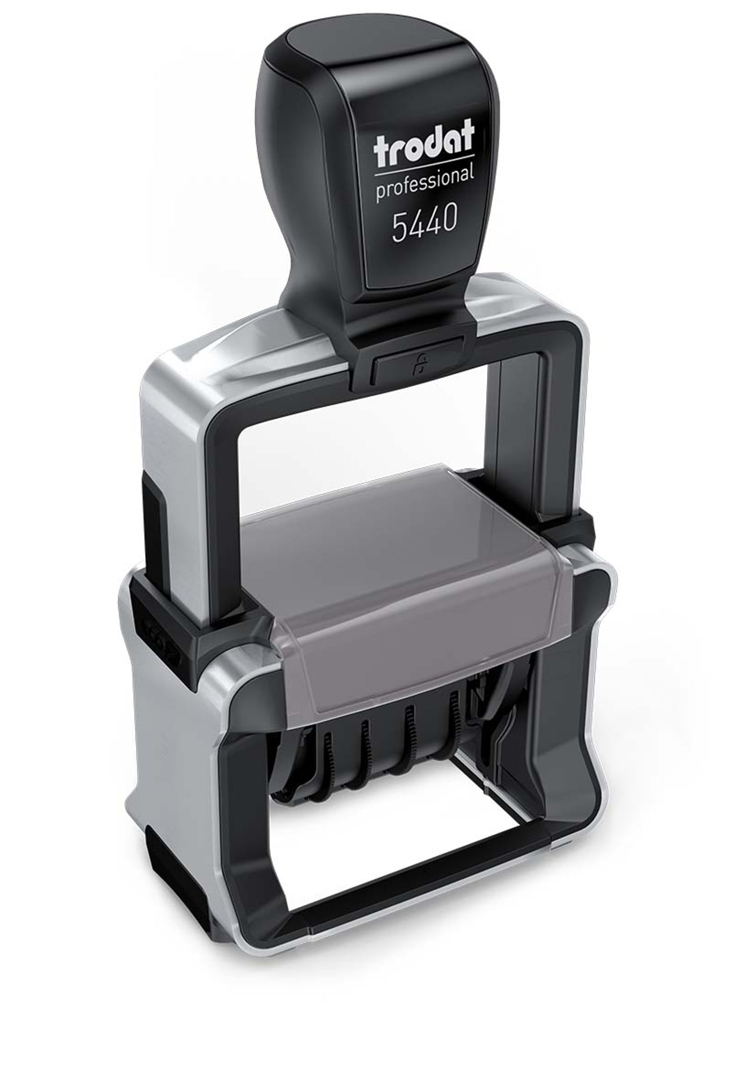 WEDO Stempel Datum Blanko, Trodat 5440 Prof. Edelstahl