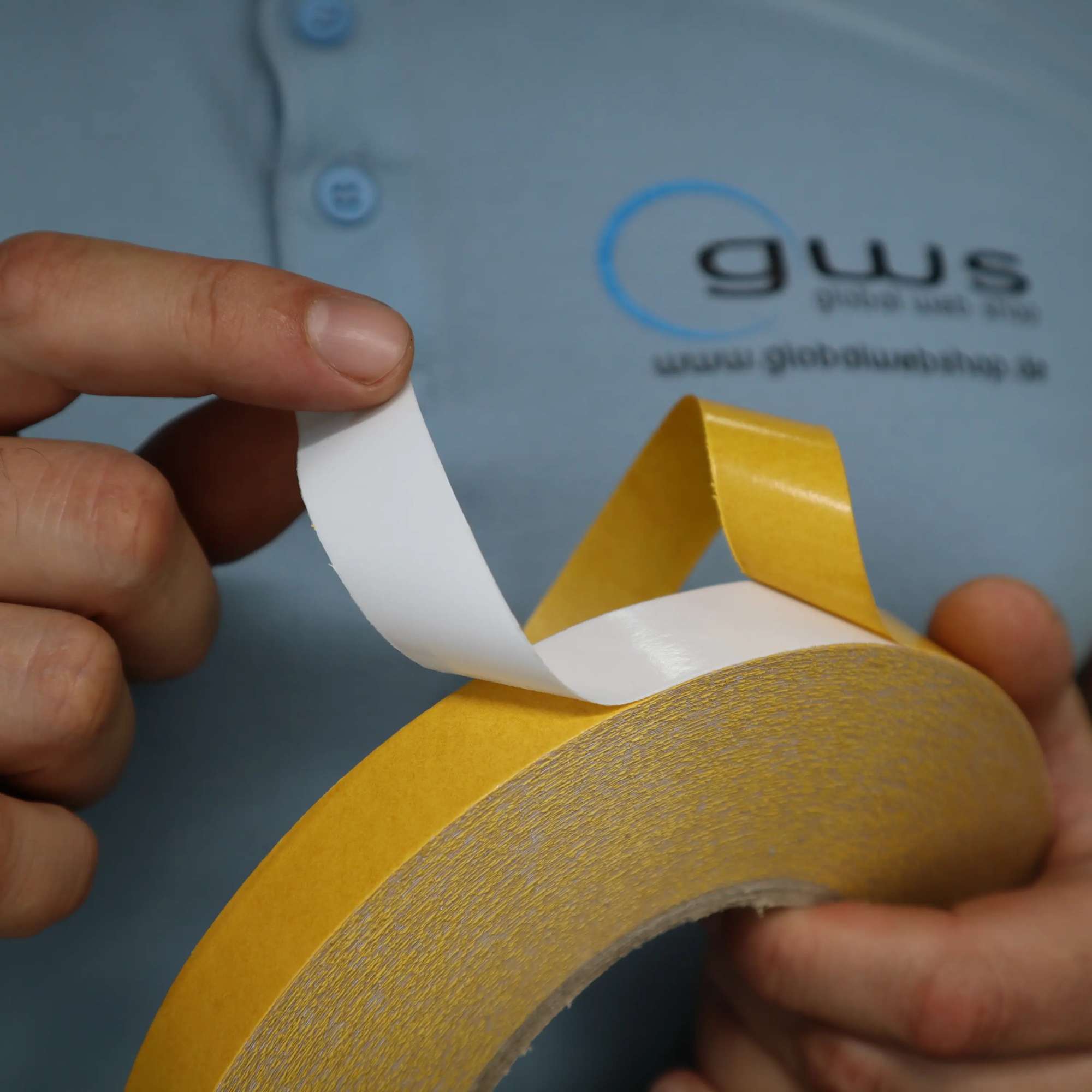 51970-000 gws Fix 51970 doppelseitiges Klebeband, 50 m x 6 mm