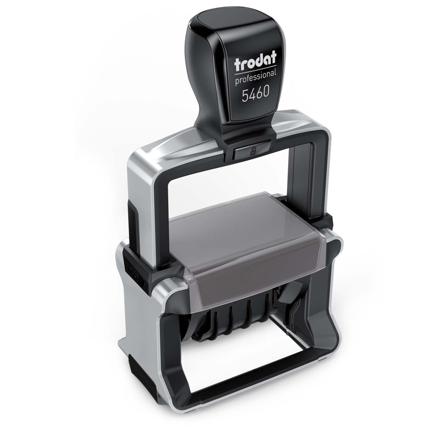 WEDO Stempel Datum Eingegangen, Trodat 5460/L1 Prof. Edelstahl