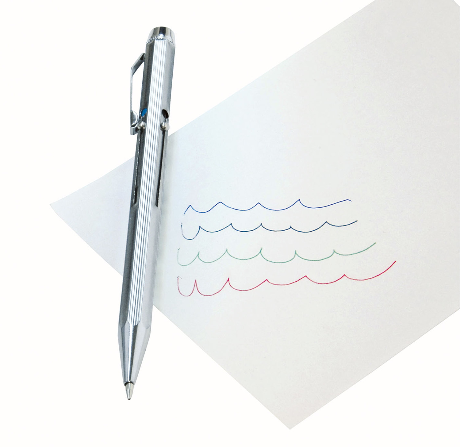 WEDO Kugelschreiber Vierfarb, Schiebemechanik co