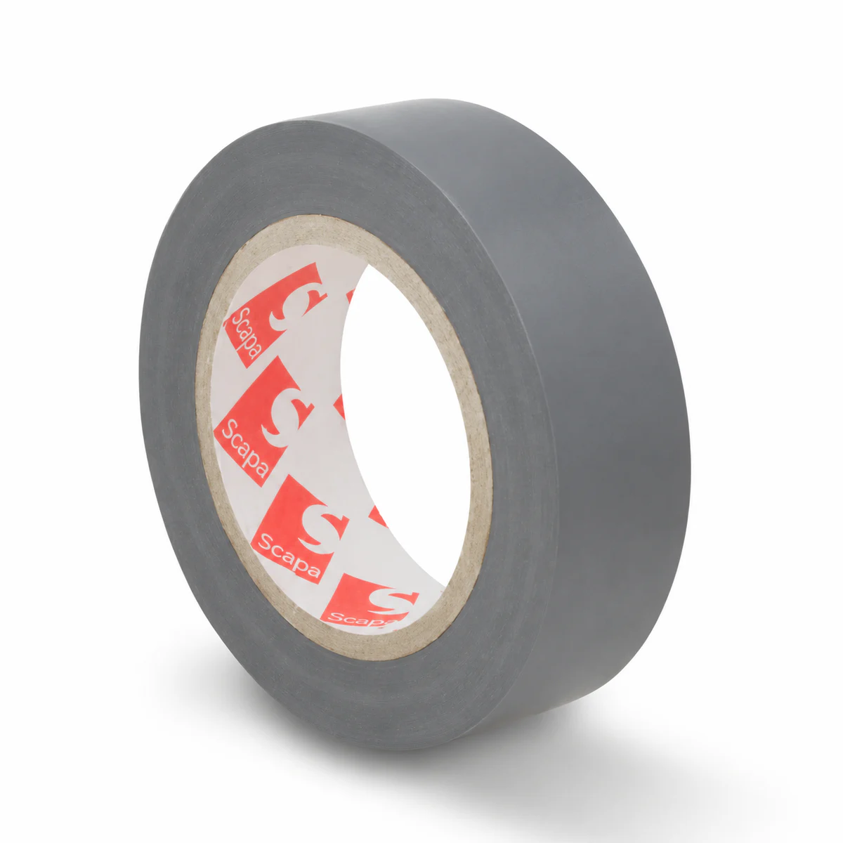 Scapa 2702 Premium‐Elektro‐PVC‐Band, 15 mm x 10 m, grau