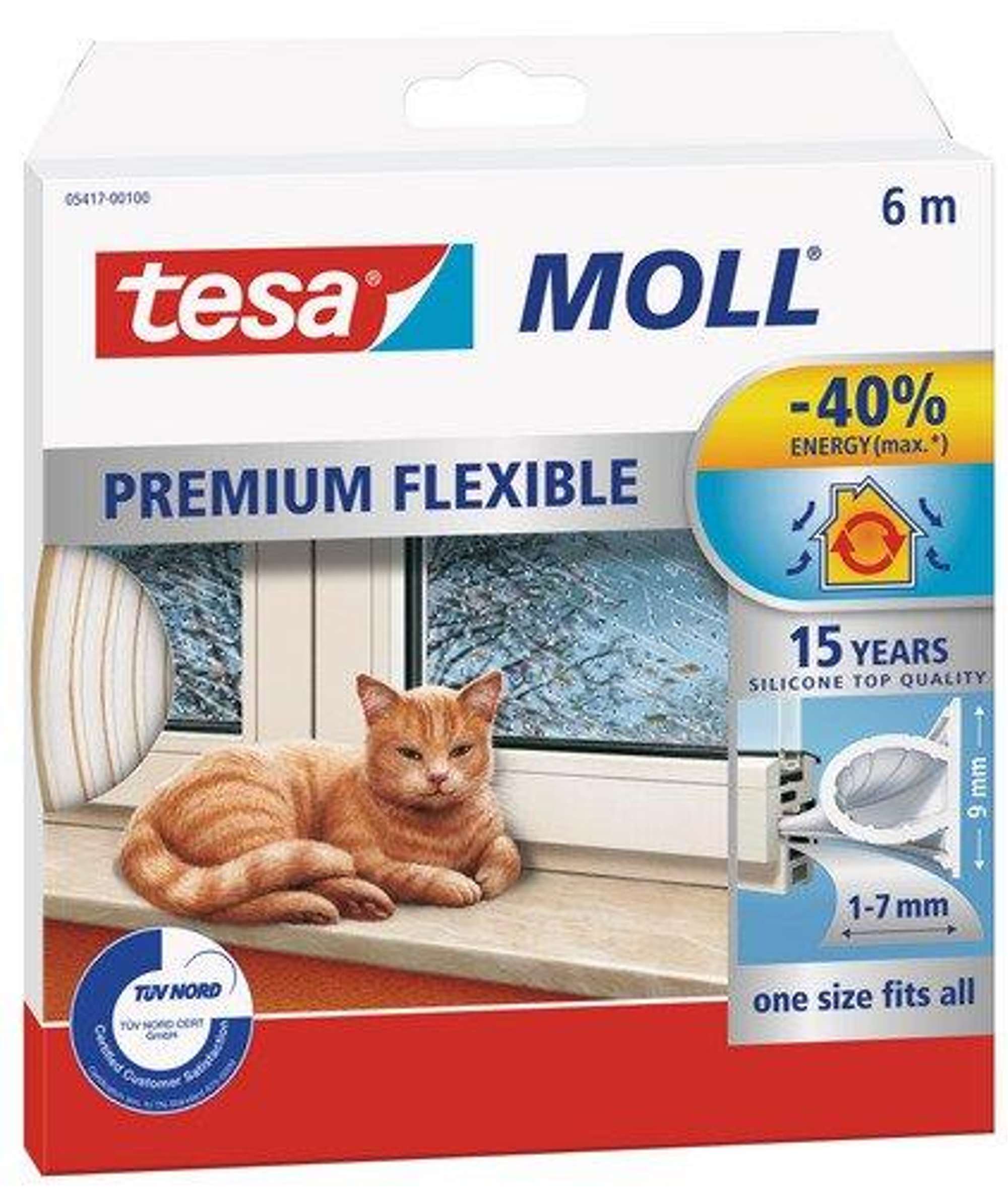 05417-001-PARENT tesamoll 05417 Premium Flexible Silikondichtung