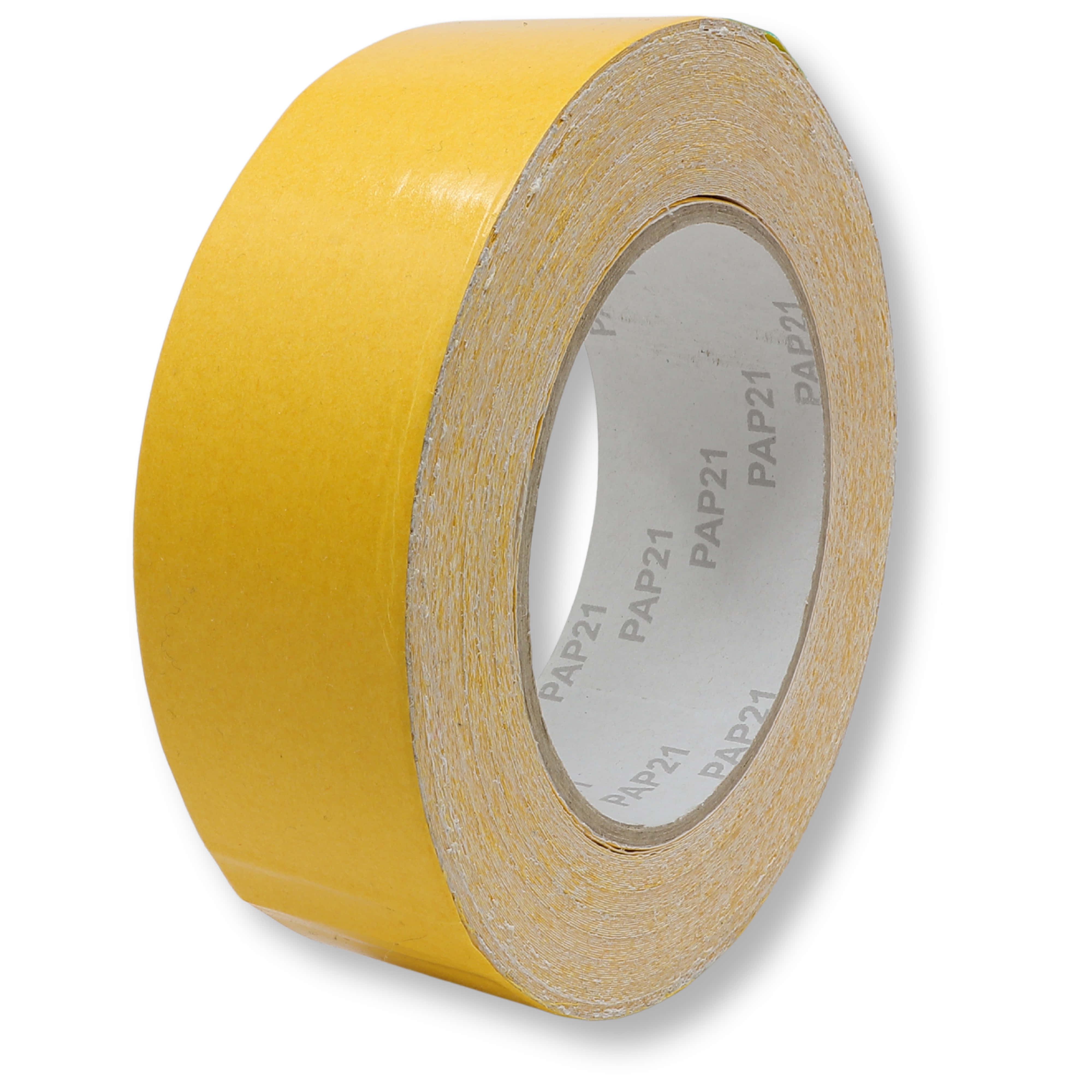 51964-006 gws PET-beschichtetes Doppelseitiges Gewebeband, 25 m x 30 mm, weiß