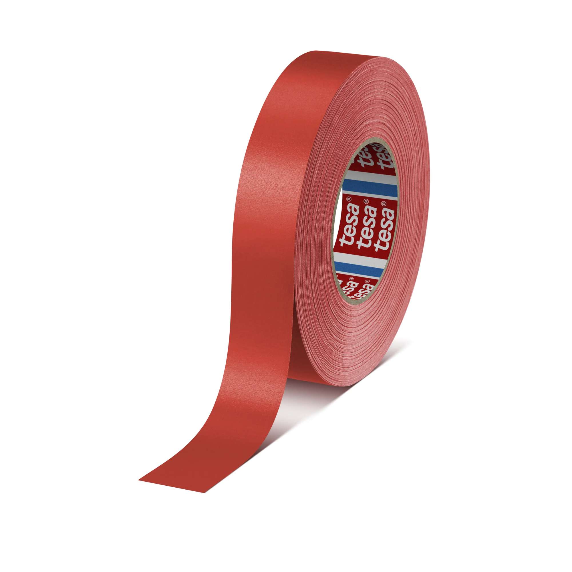 4651-030 tesaband 4651 Premium Gewebeband, 50 m x 30 mm, rot