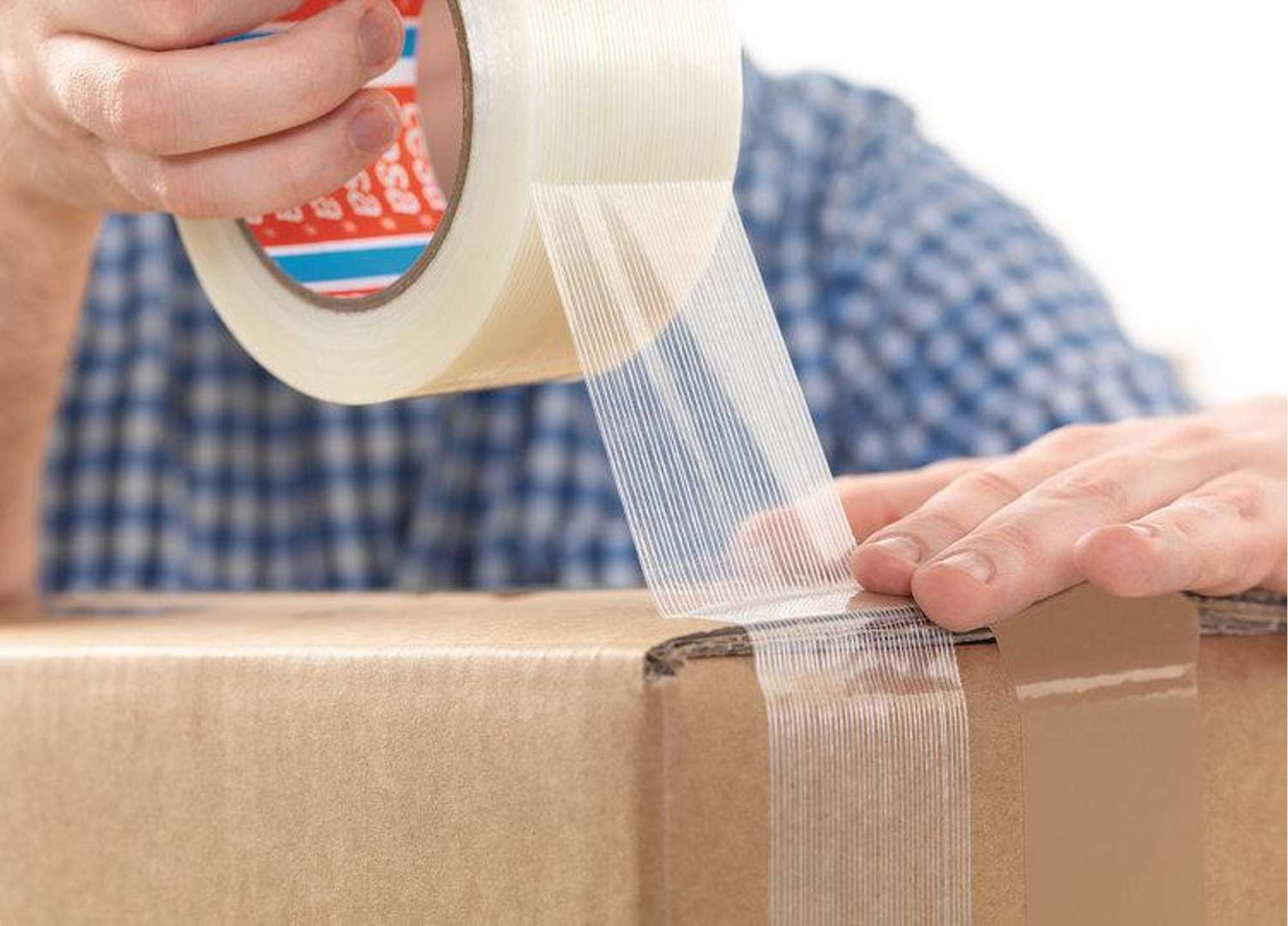 4590-001 tesa 4590 Universales Monofilament-Klebeband, 50 m x 12 mm, transparent