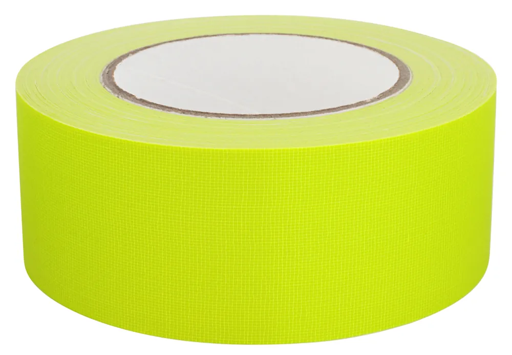 Gaffer-Tape 649 Neon Gewebeband, 25 m x 19 mm, neon-gelb