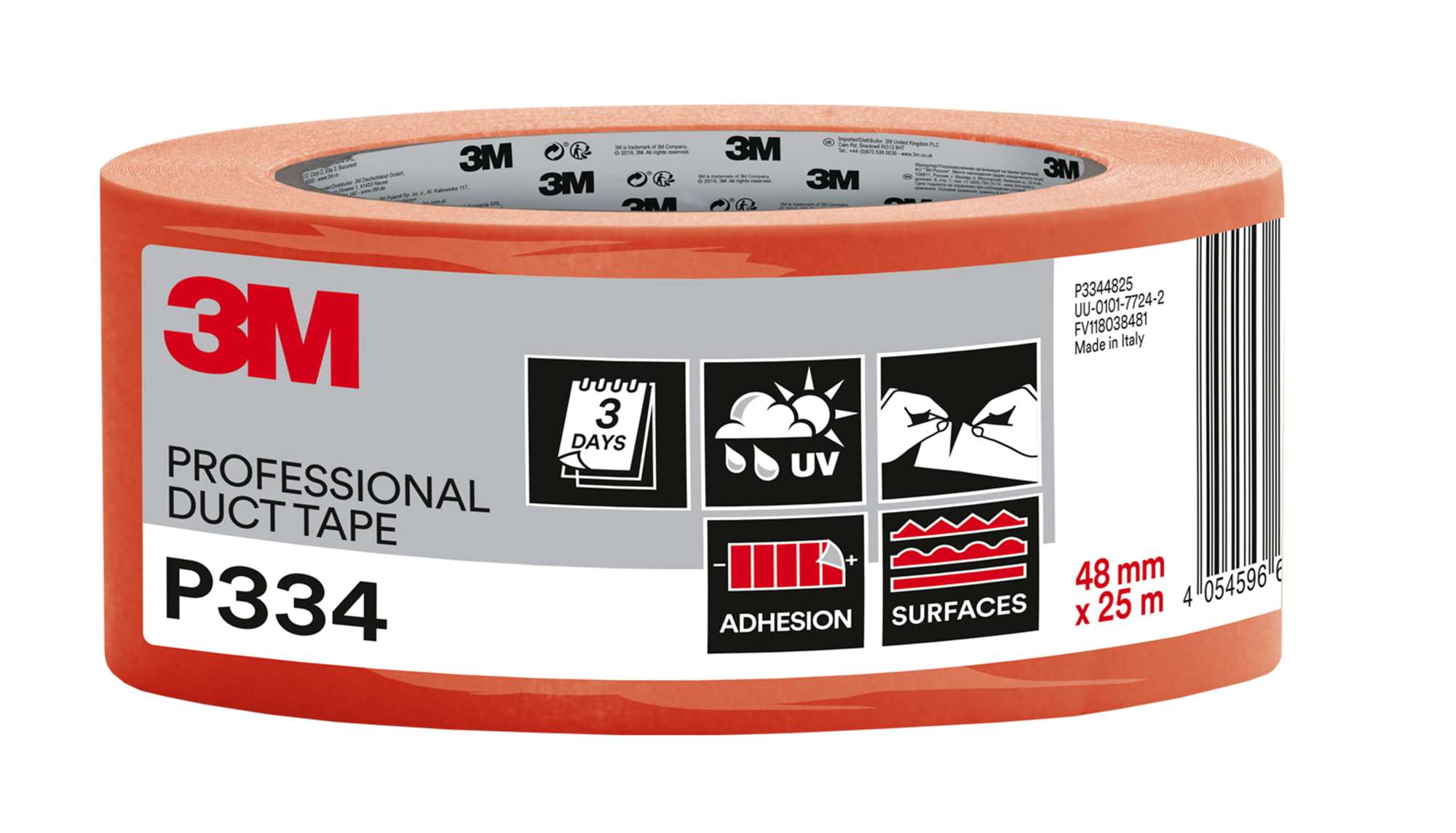 3MP334-PARENT 3M P334 Gewebeklebeband