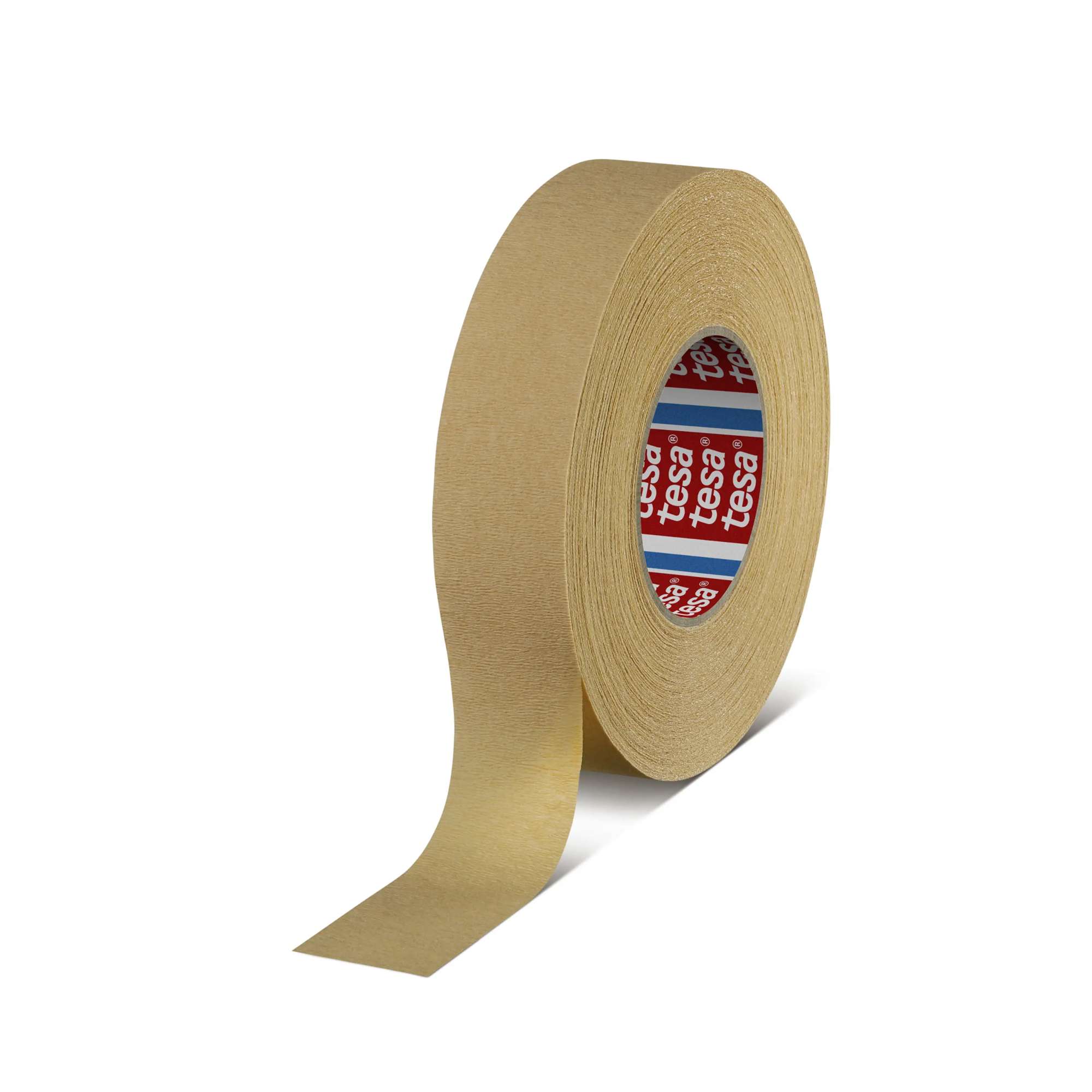 tesa 4319 Hochgekrepptes Papierklebeband, 50 m x 38 mm, braun