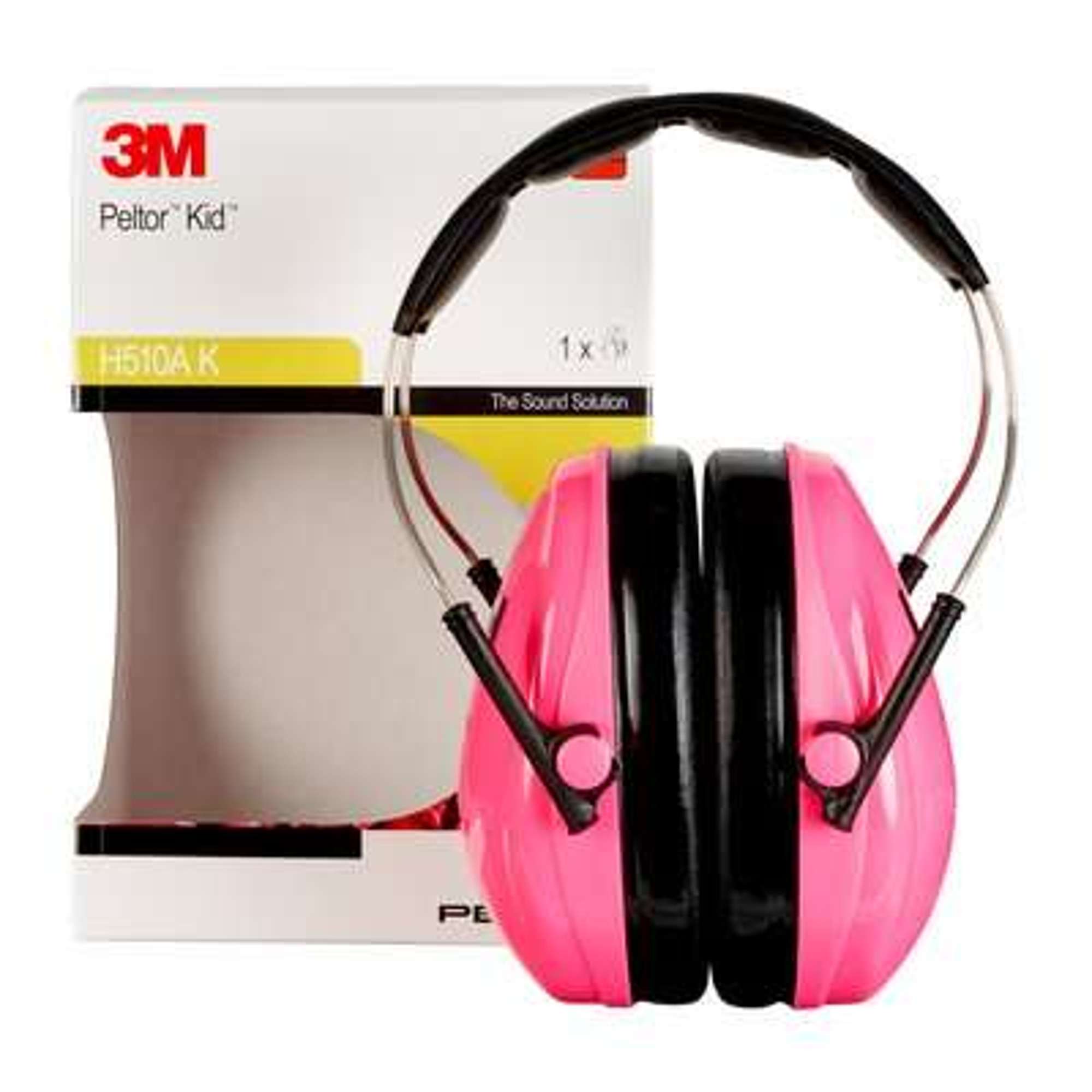 3MKIDR-000 3M Peltor Kid Kapselgehoerschutz KID, Neonrosa