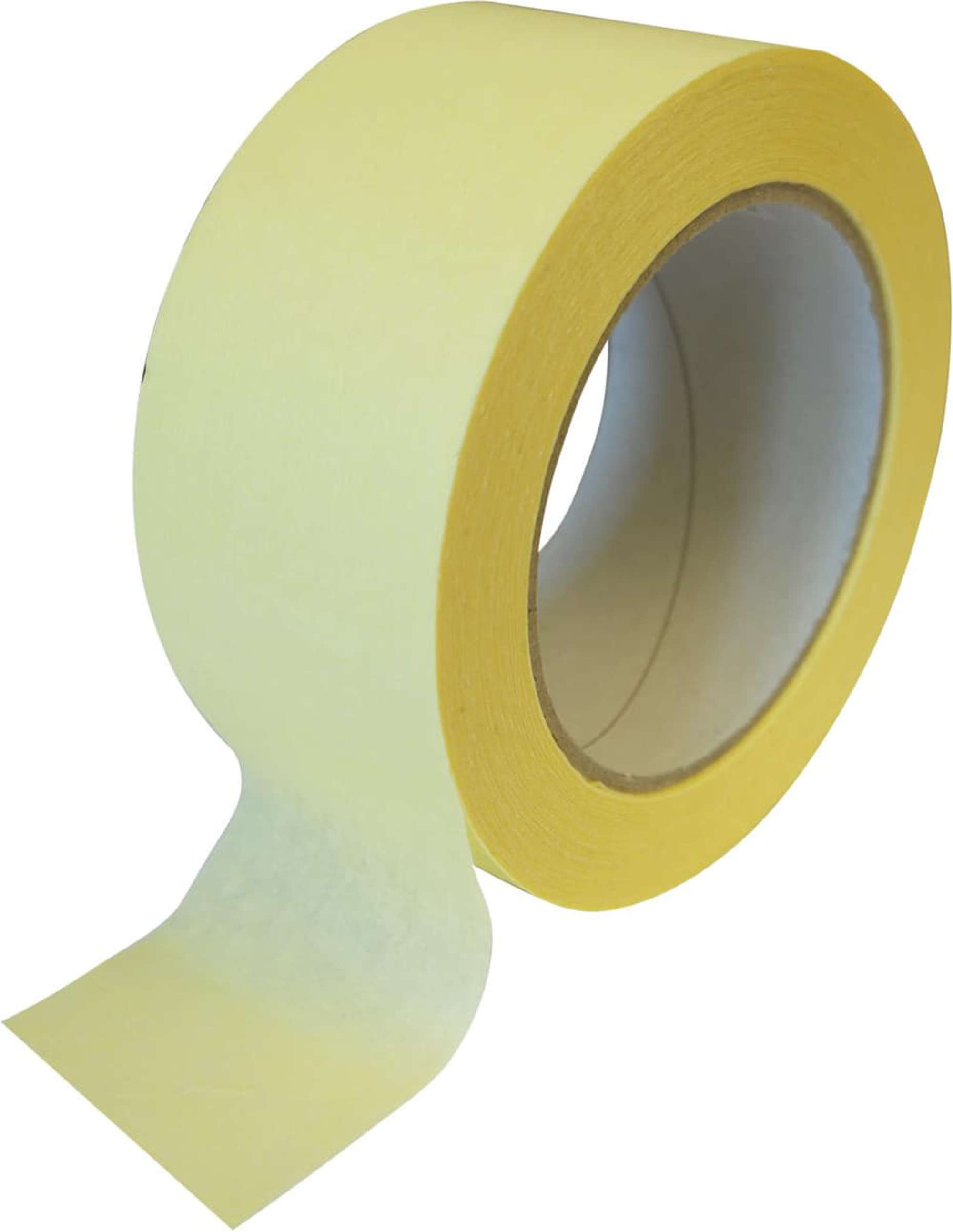 31101-000 gws Feinkrepp bis 80GradC, 50 m x 50 mm, gelblich