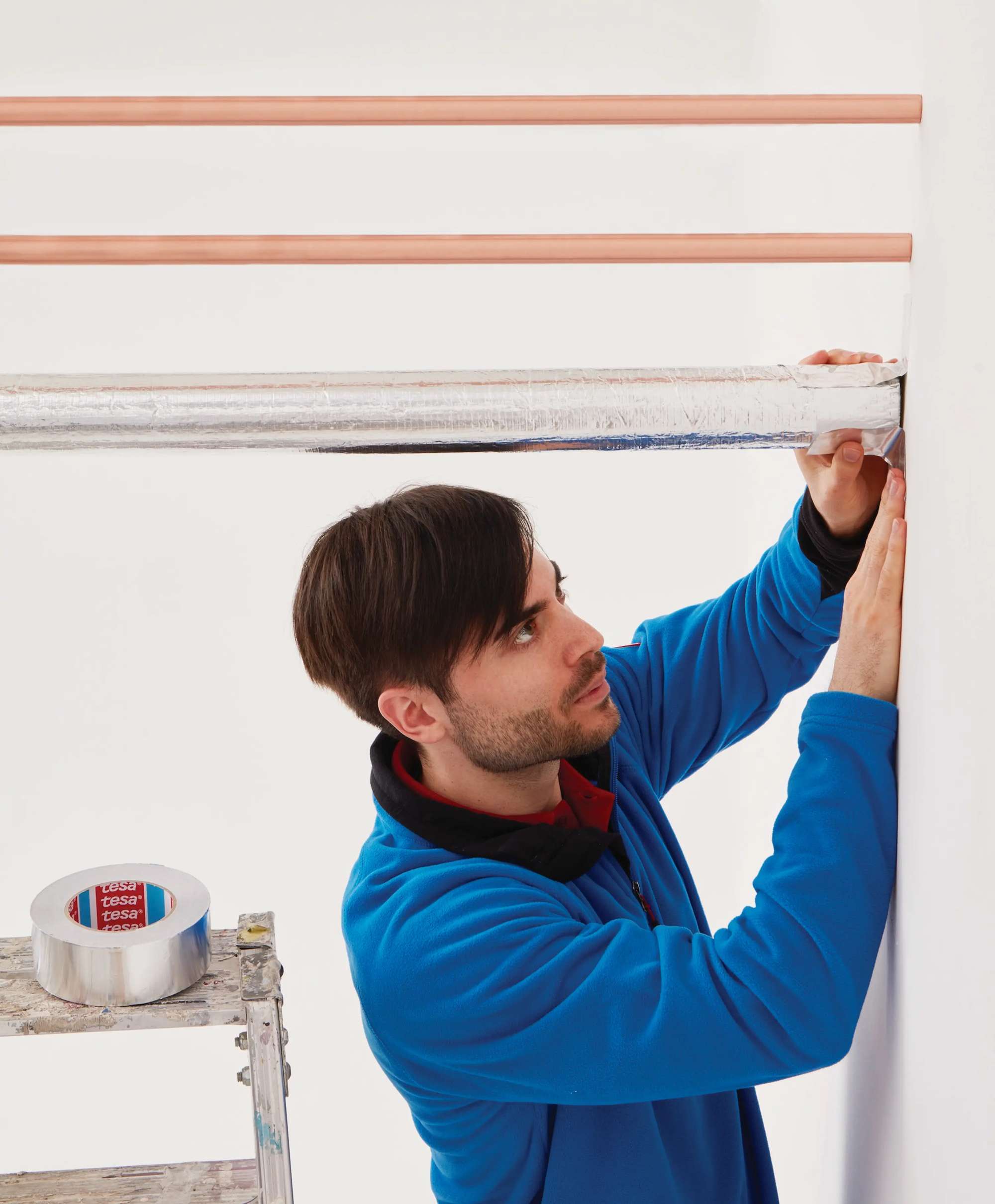 60632-002 tesa 60632, 50 m x 100 mm, silber