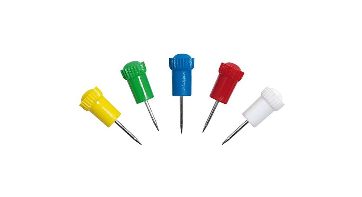 WEDO Stossnadeln f.sort, 50 St. 7,21x24,3mm