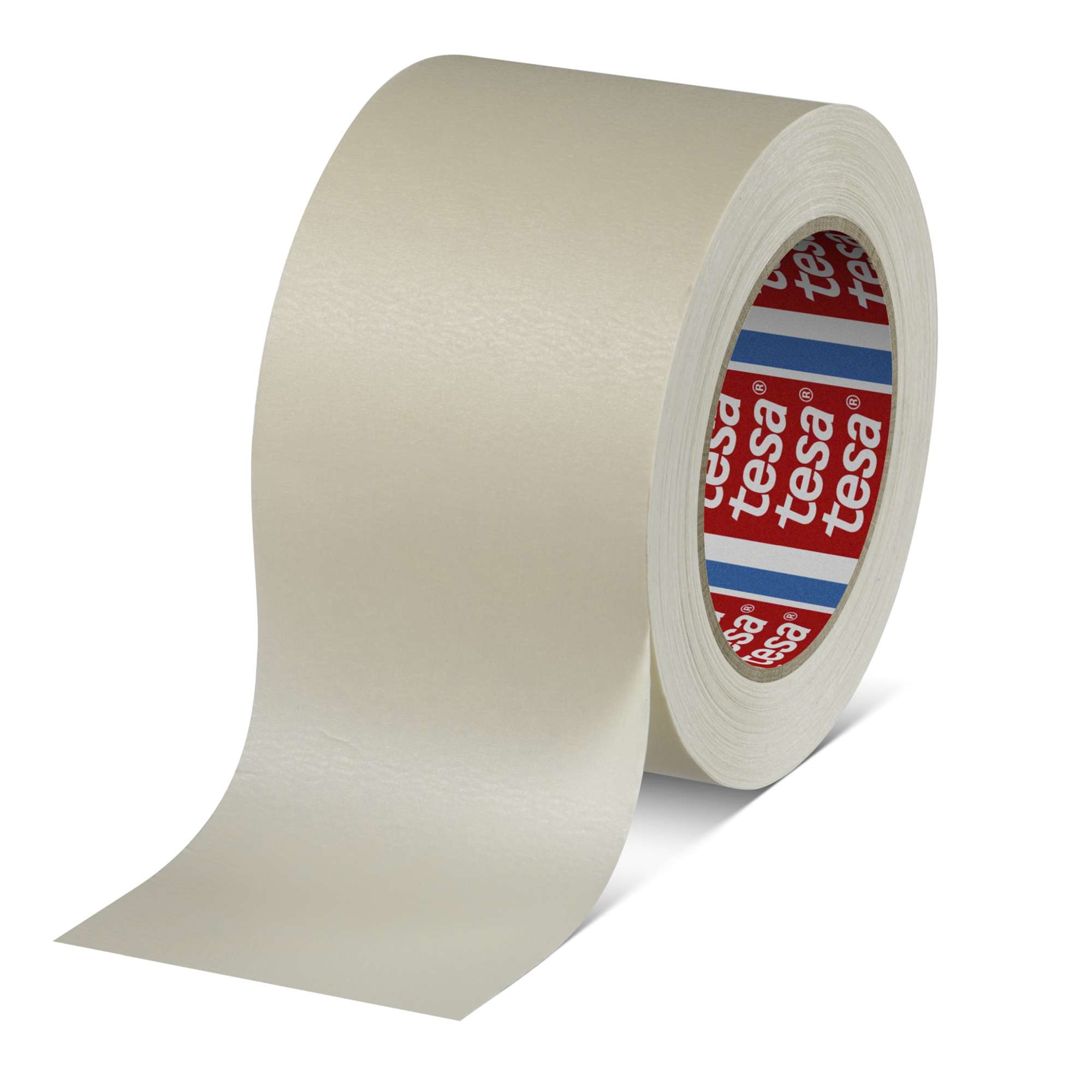 4316-010 tesakrepp 4316 Flachgekrepptes Papierabdeckband, 50 m x 75 mm, braun