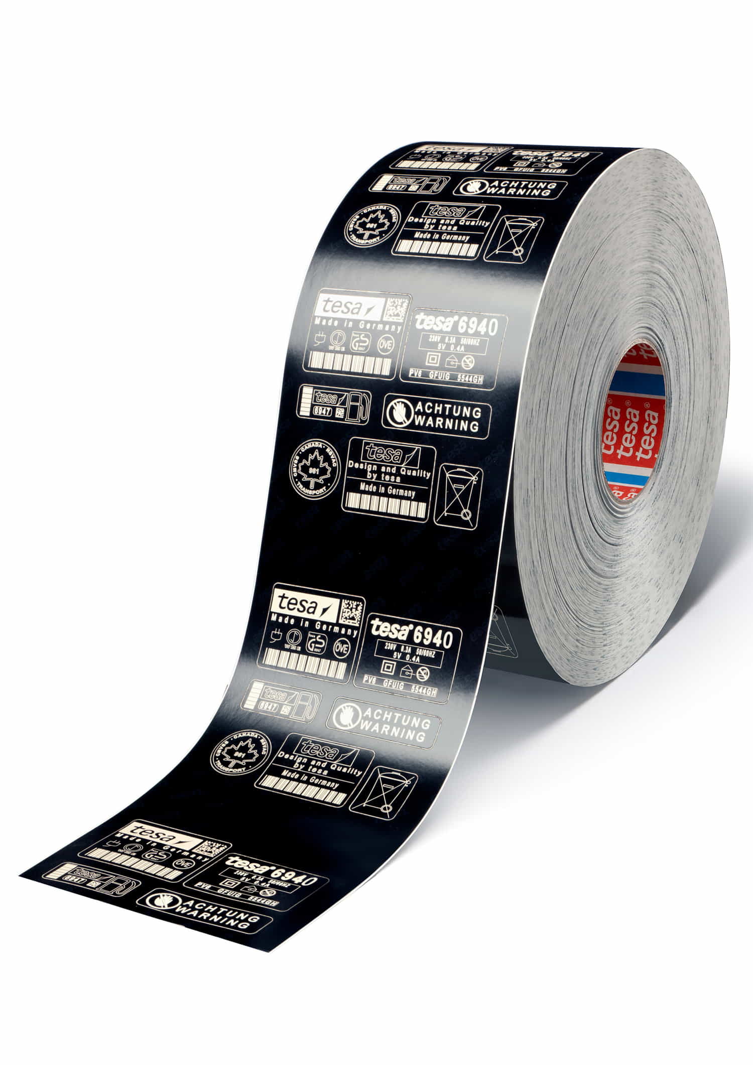 tesa 6940 PV3 Laserfolie High-Speed beschriftbare Folie, 300 m x 100 mm