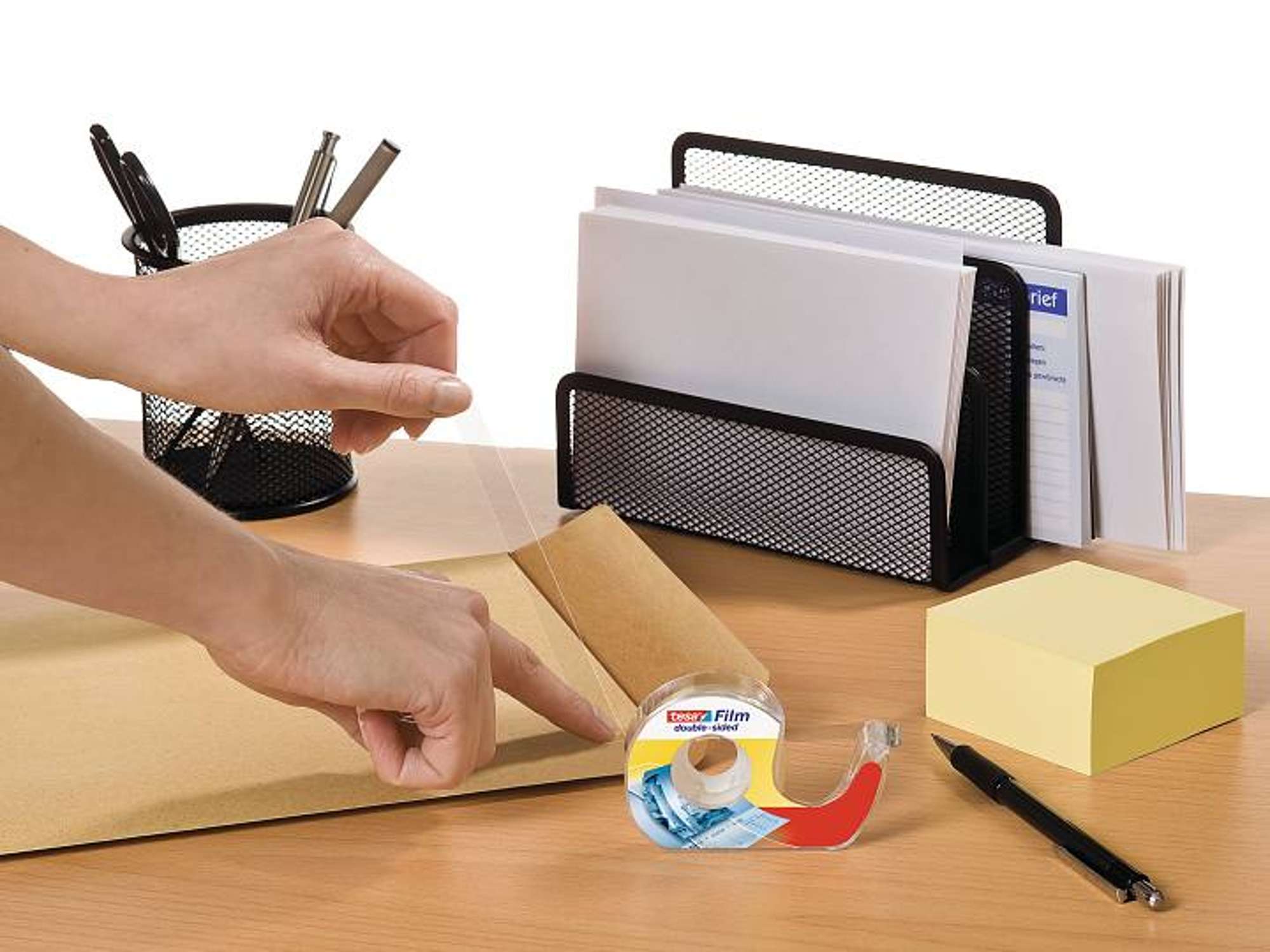 57912-000 tesafilm doppelseitig + Einwegabroller, Blister