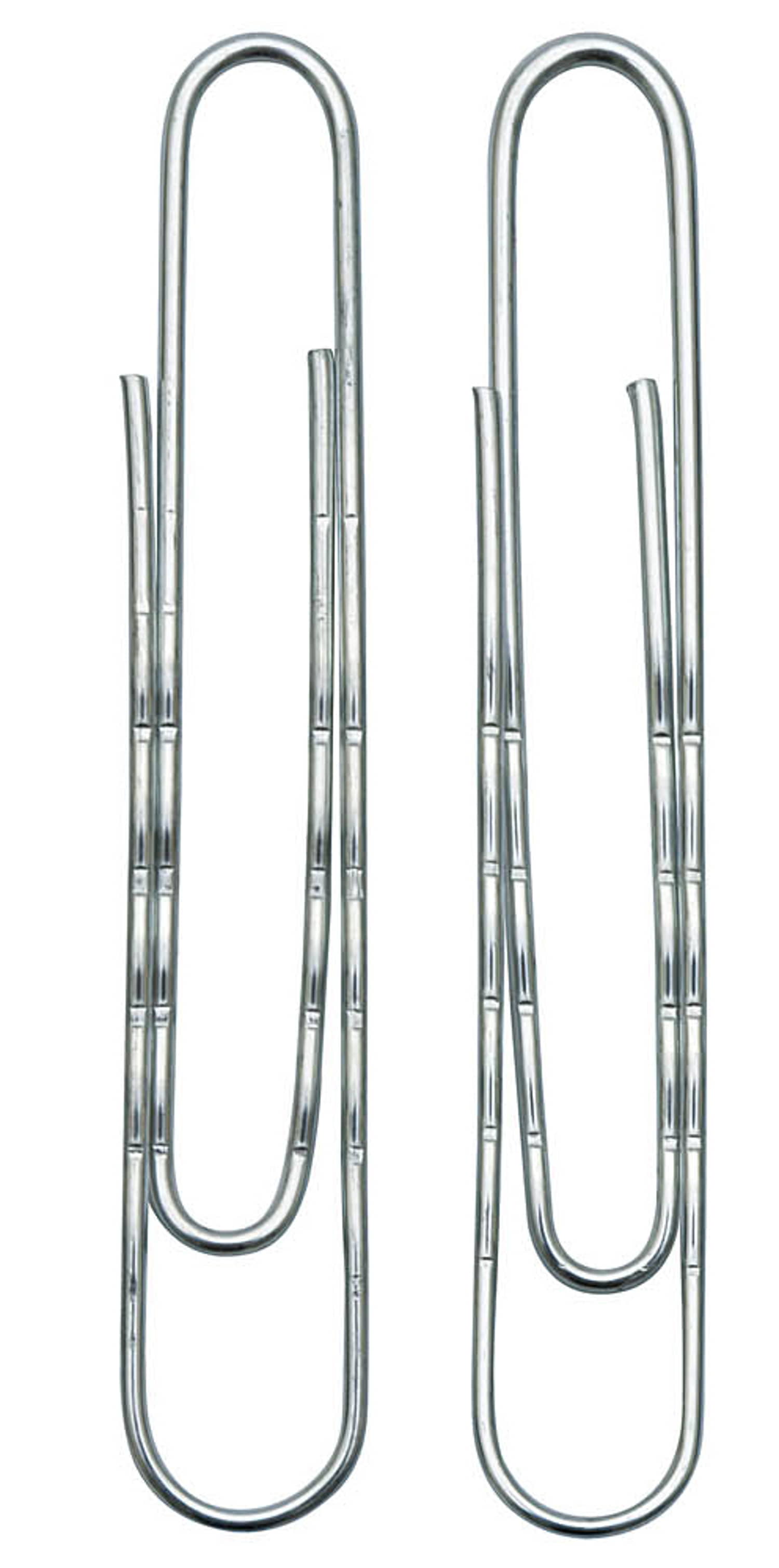 WEDO Büroklammer 77mm gewellt, 100 St. glanzverzinkt