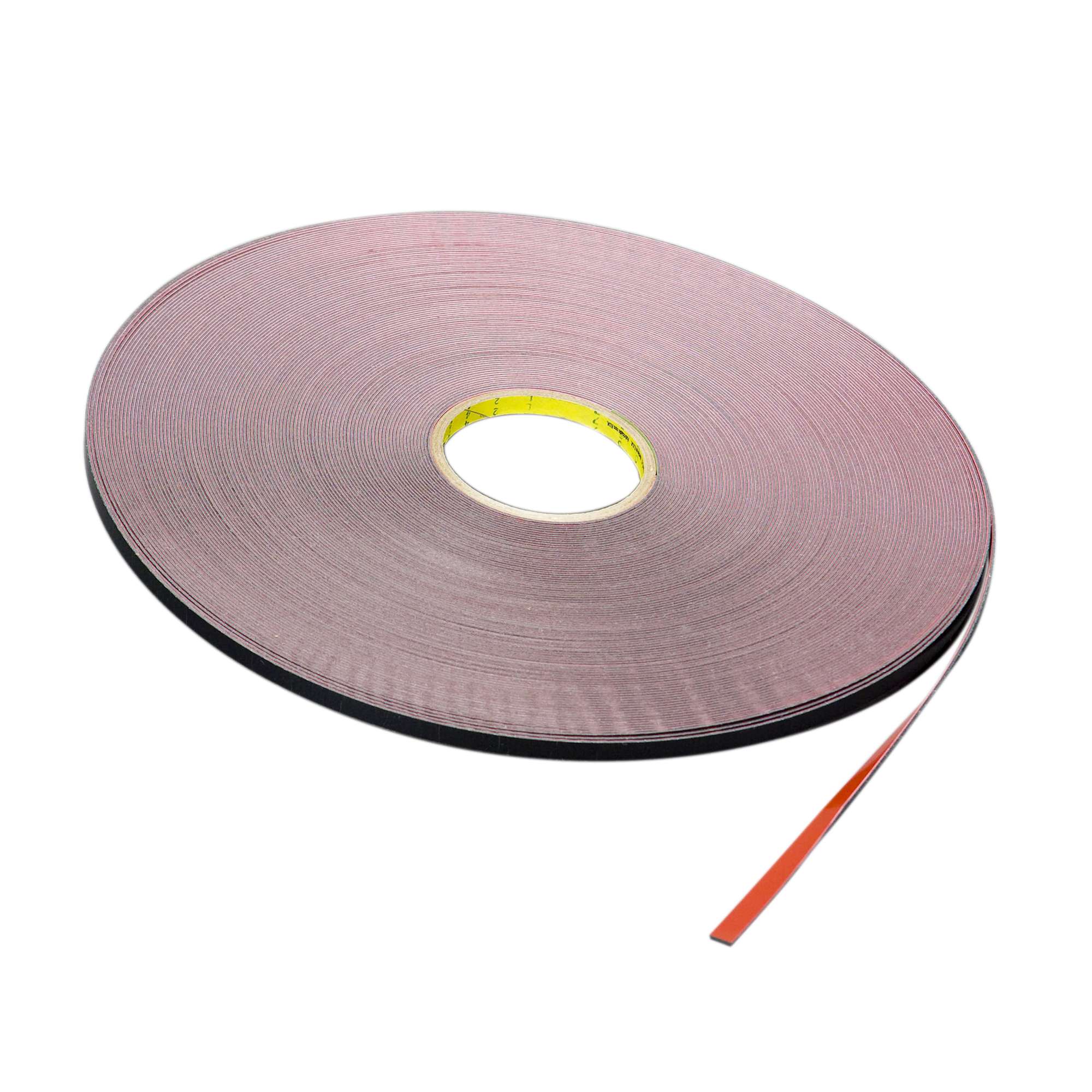 3M ST1200 Acryl Plus doppelseitiges Klebeband, 900 m x 8.5 mm, schwarz