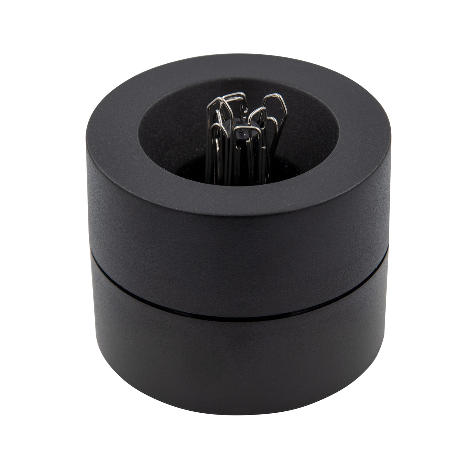 WEDO Klammernspender sw, rund mit Klammern