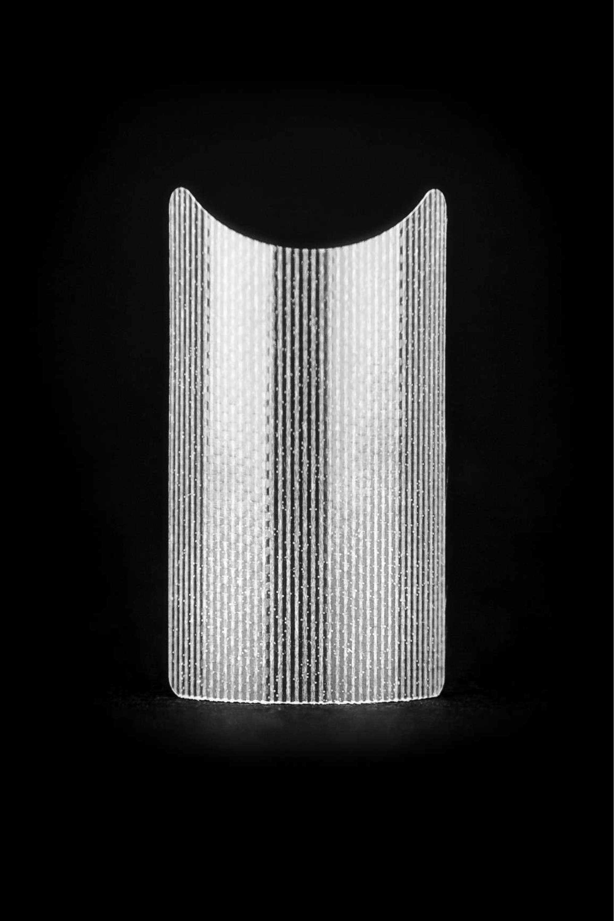 SheerNails-000 Sheer Nails Fiberglas Tips, 24 Stück, 8 Größen