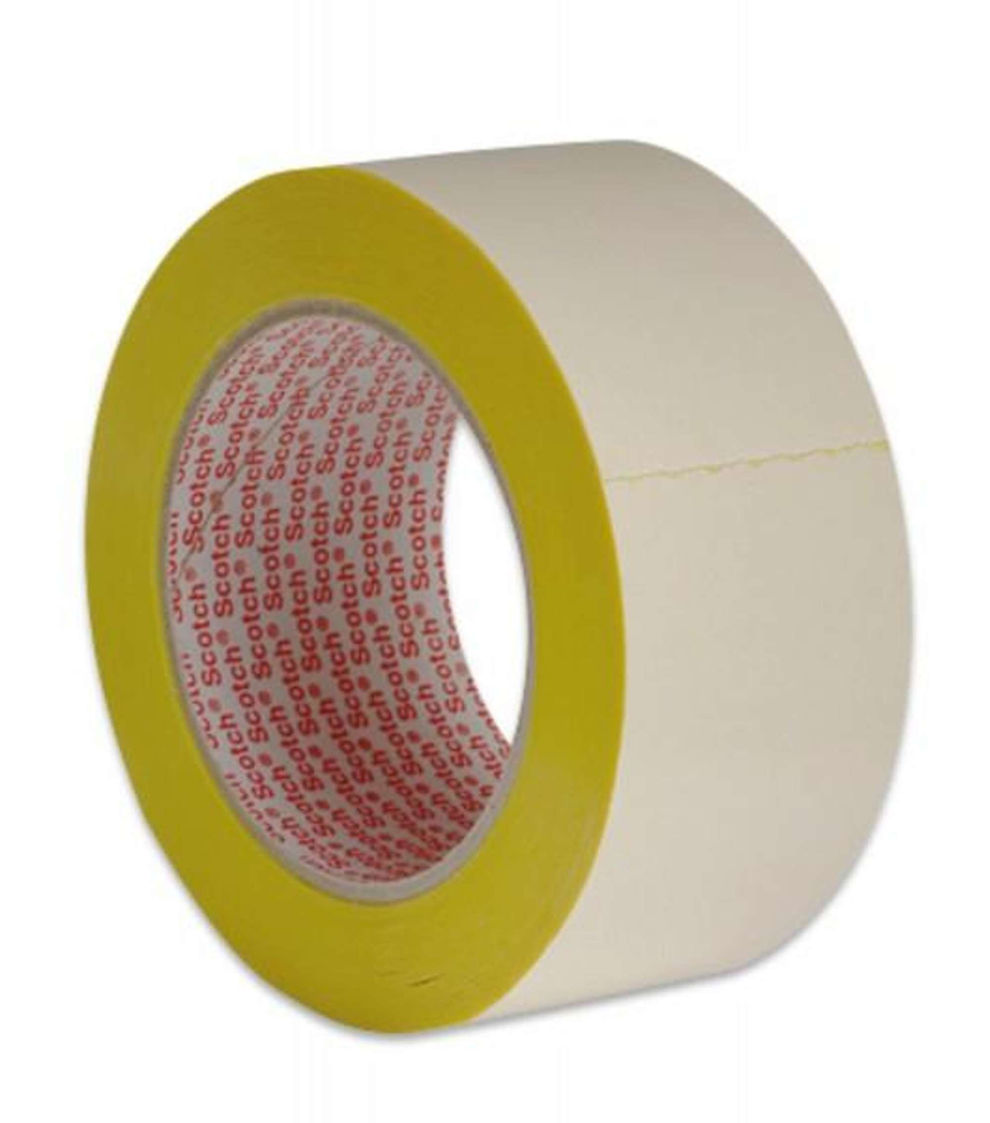 3M Doppelseitiges Klebeband mit Polypropylen-Träger 9195, 25 m x 50 mm, gelb