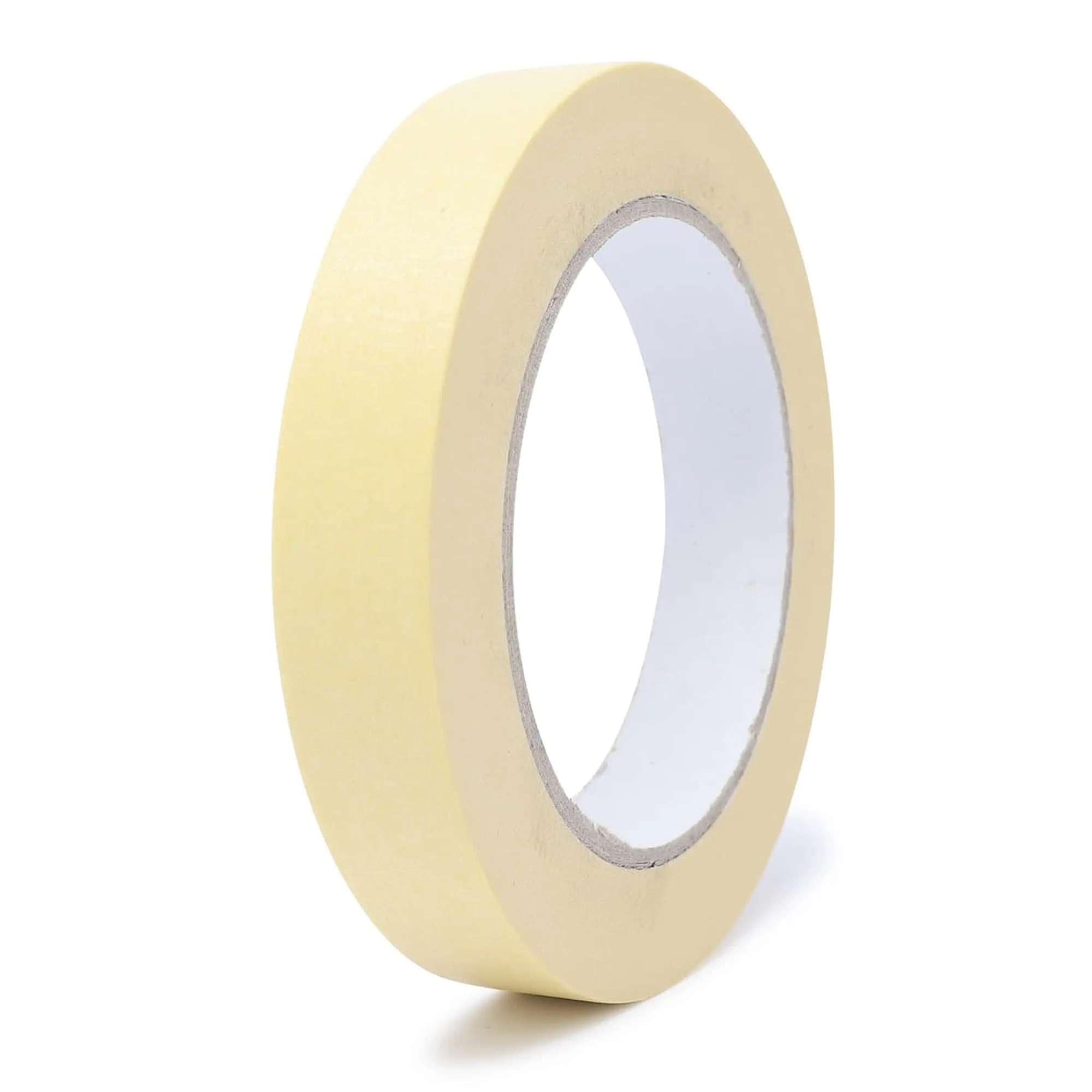 31101-003 gws Feinkrepp bis 80GradC, 50 m x 19 mm, gelblich