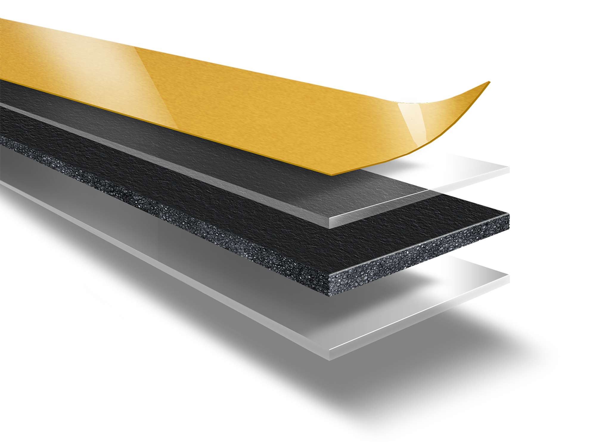 5016-000 DuploCOLL 5016 Montageklebeband, 50 m x 19 mm, schwarz
