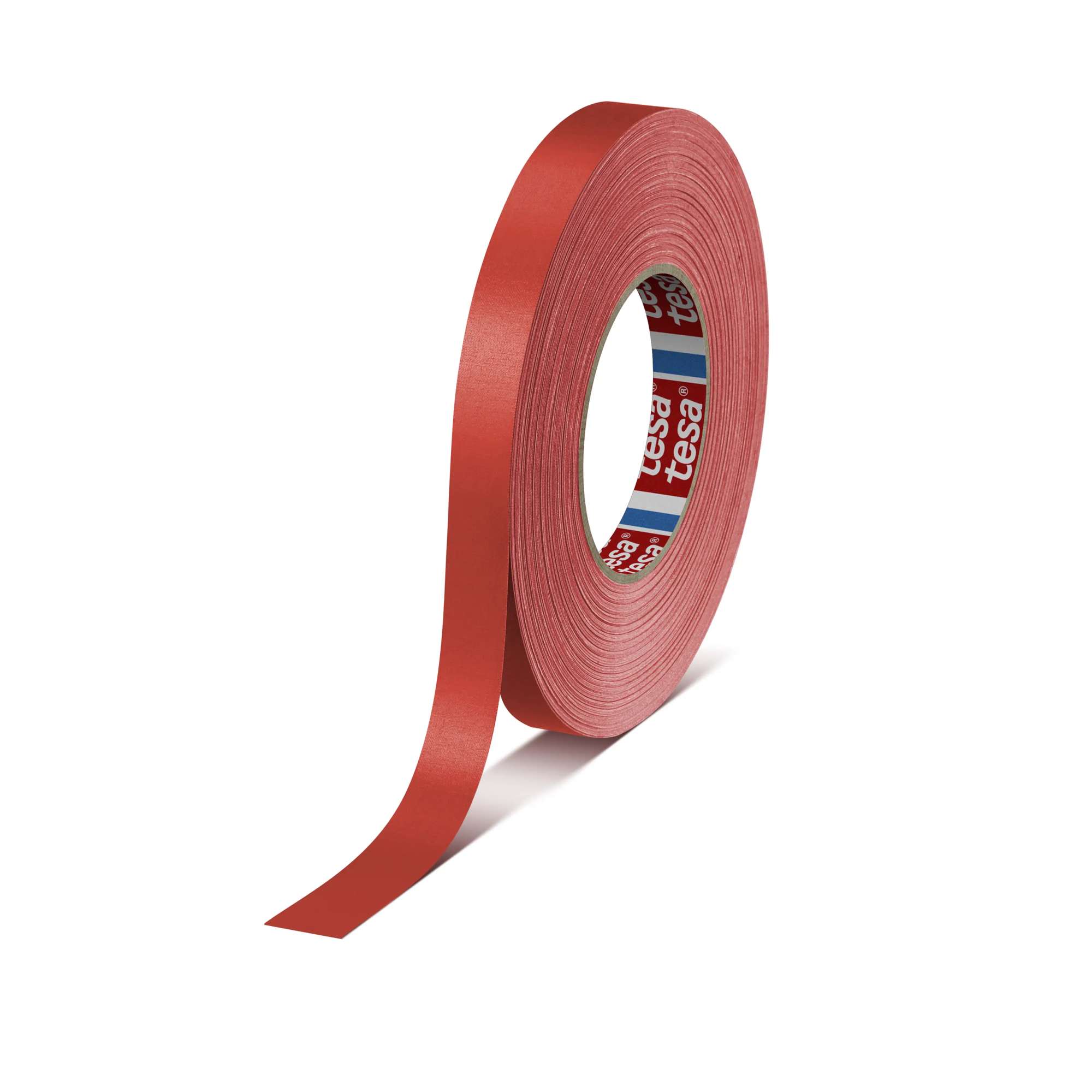 4651-029 tesaband 4651 Premium Gewebeband, 50 m x 19 mm, rot