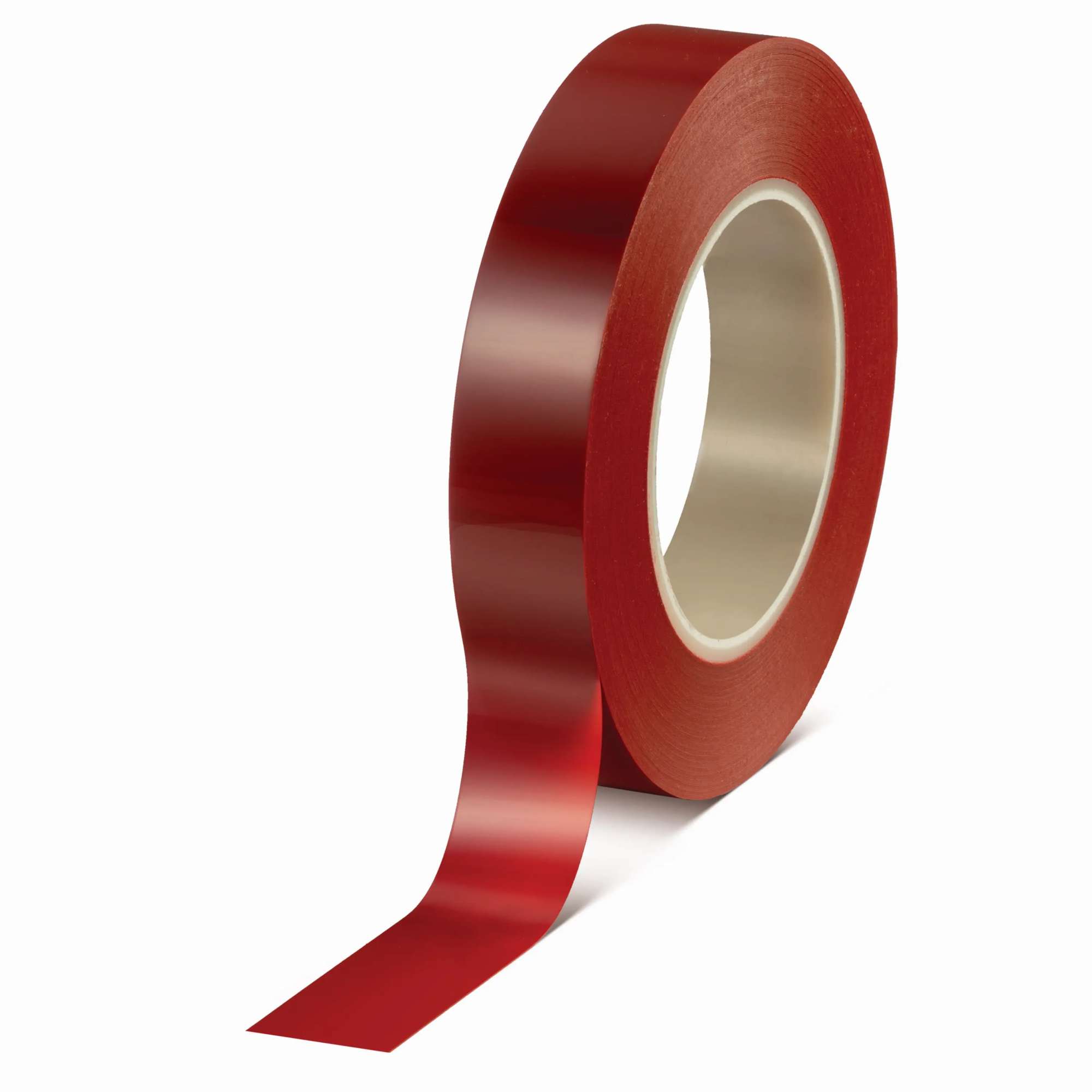 tesa 61126 Premium PET Abdeckband rot, 66 m x 25 mm, rot