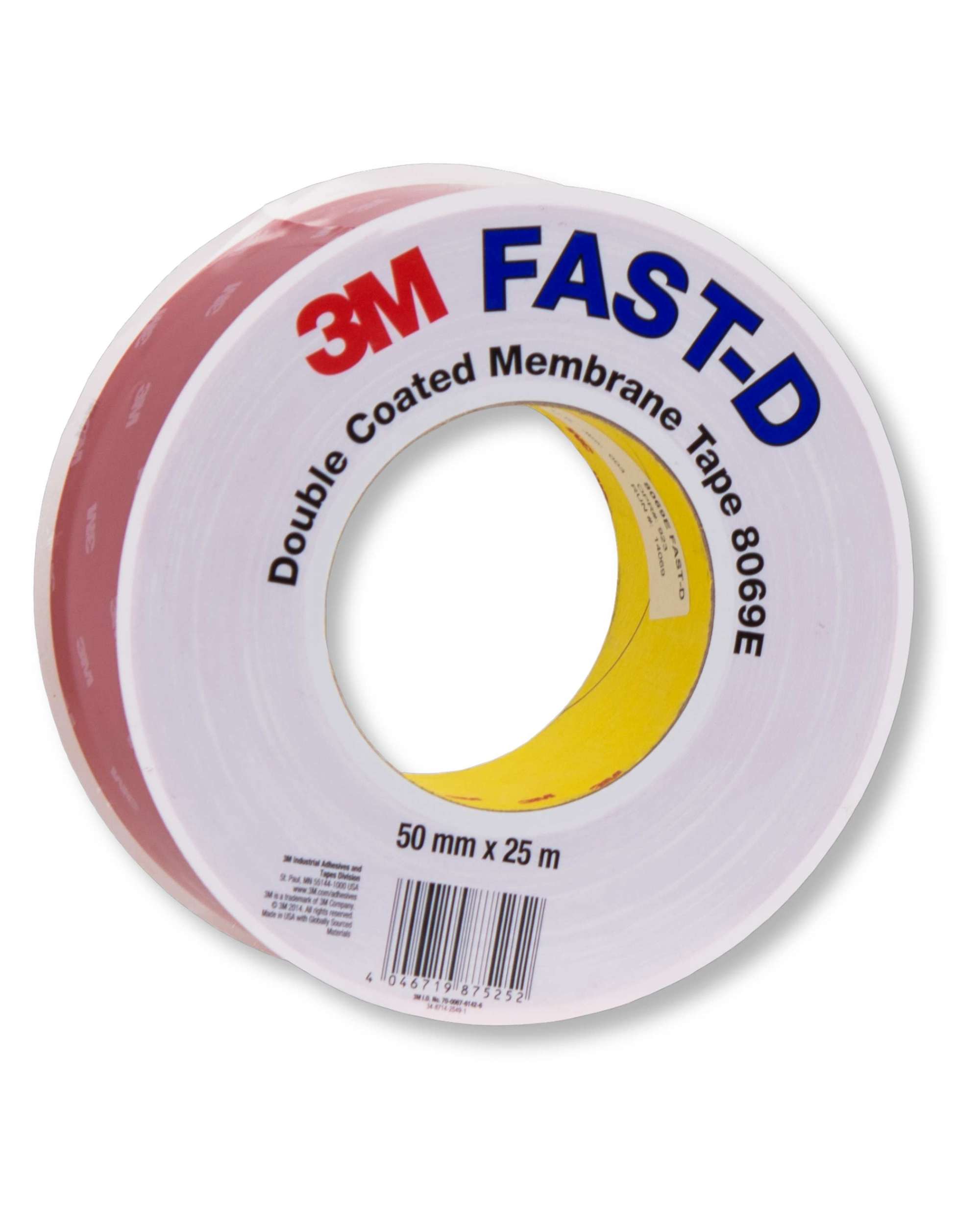 3M FAST-D Dichtband 8069E doppelseitig, 25 m x 50 mm, braun