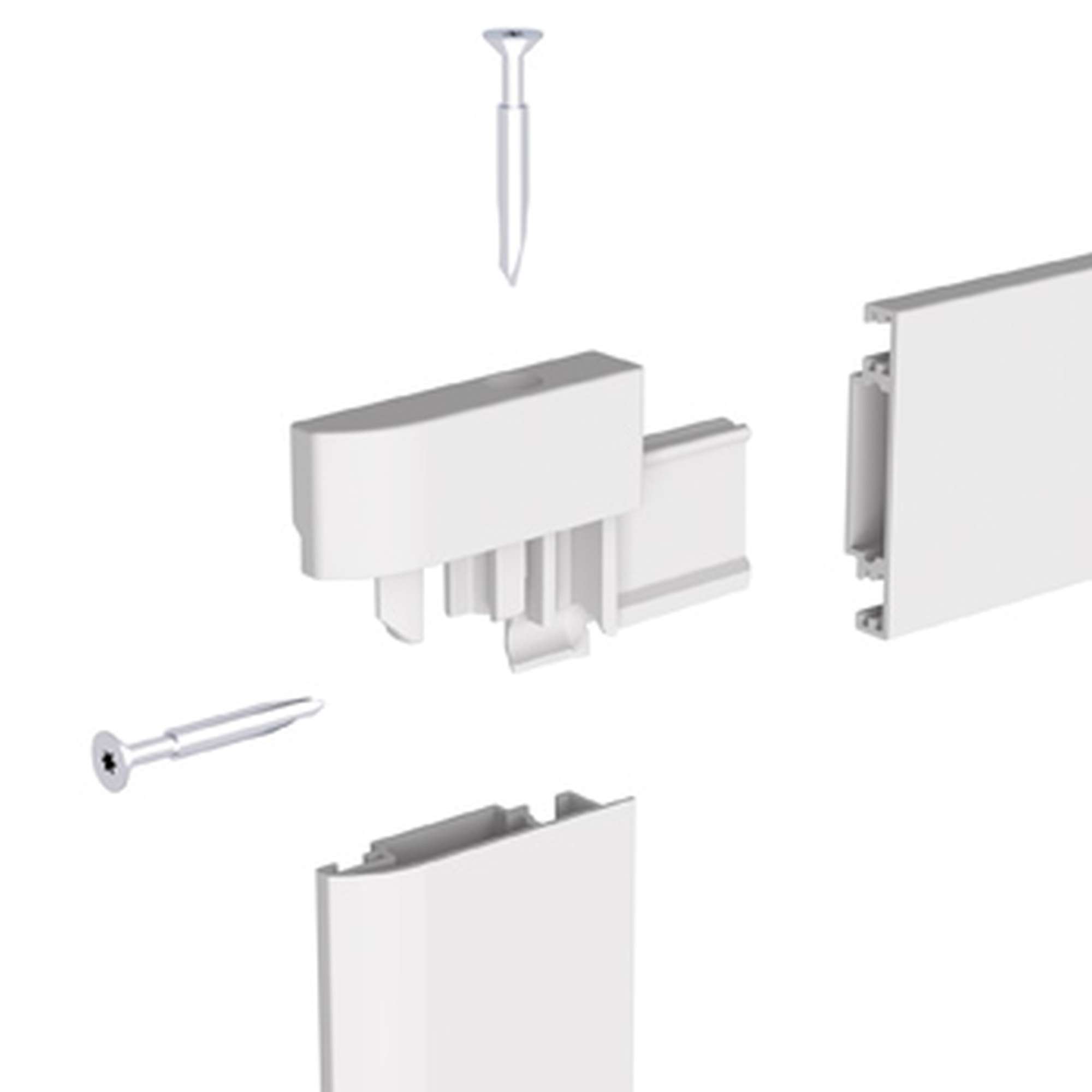 002-2572 IS-Alu-Doppelschiebetuer 230 x 240 cm anthrazitgrau  proLINE 2