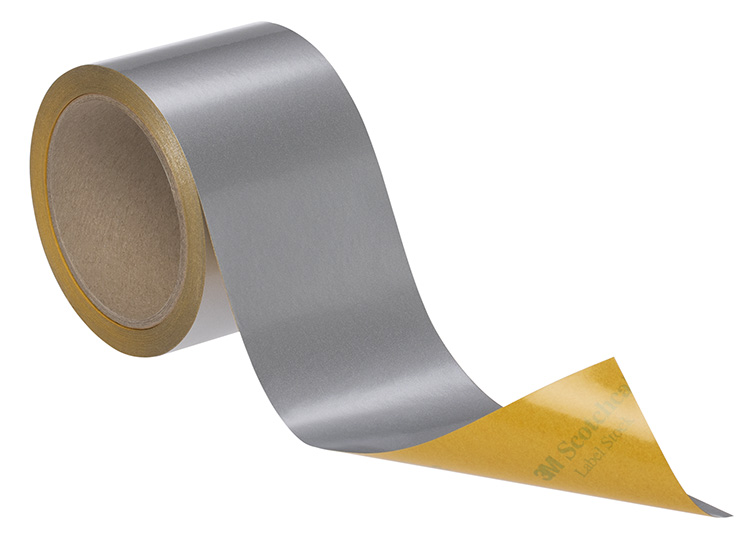 3M Scotchcal Kennzeichnungsmaterialien 3698E+, Silber glänzend, 152 mm x 250 m