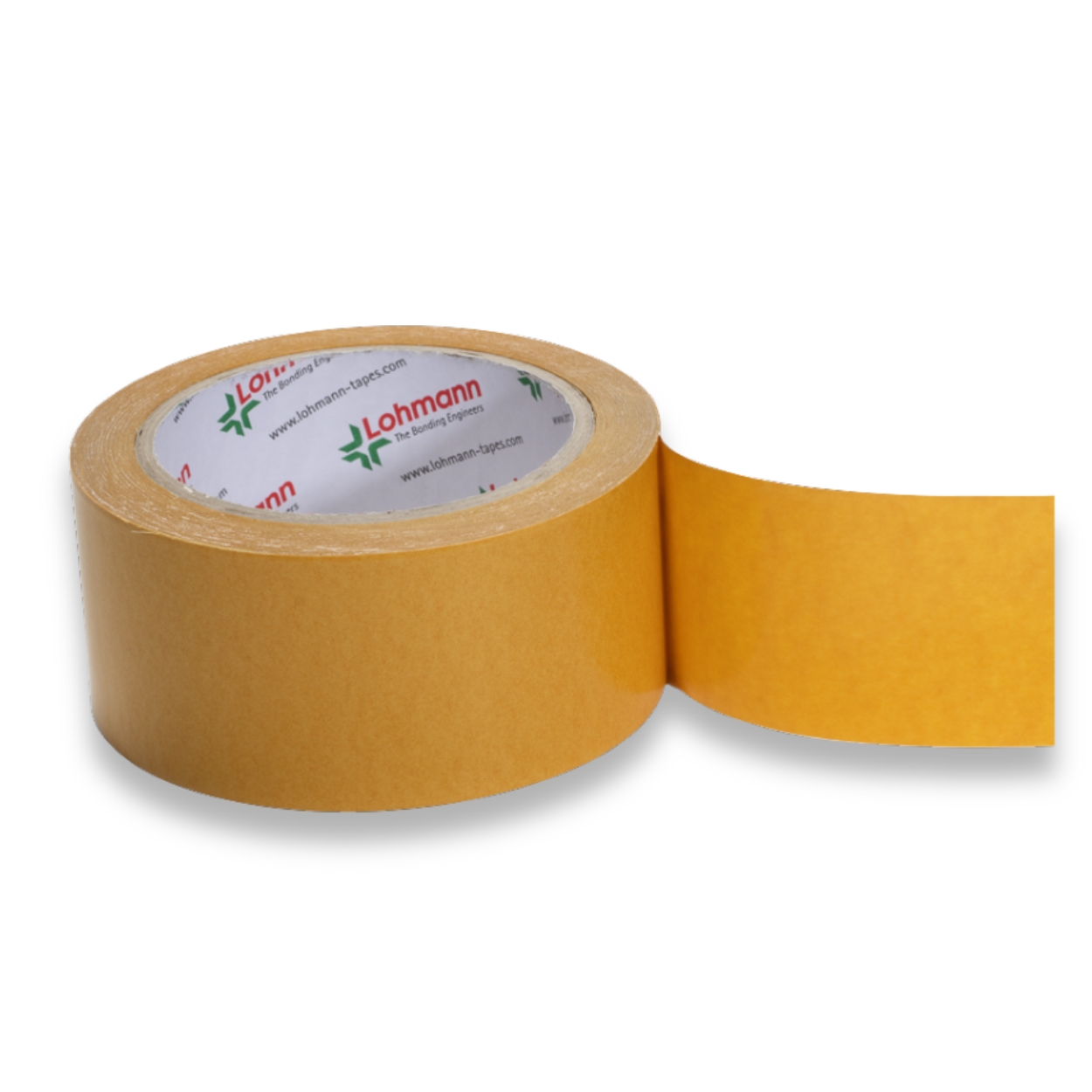 DuploCOLL 3720 Doppelseitiges Haftklebeband mit Spezialpapierträger, 50 m x 75 mm