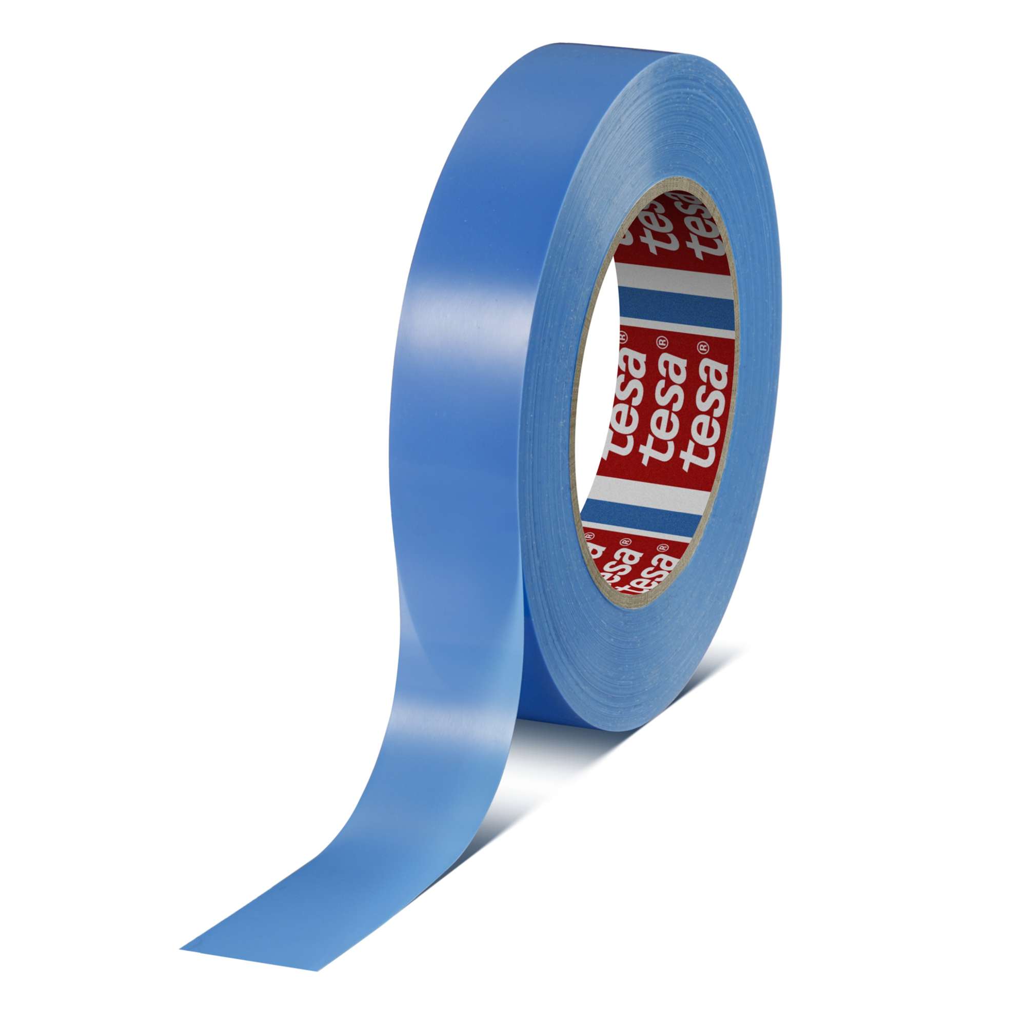 tesa 64294 Niedrigtemperaturtaugliches, Strapping-Klebeband, 66 m x 50 mm, blau
