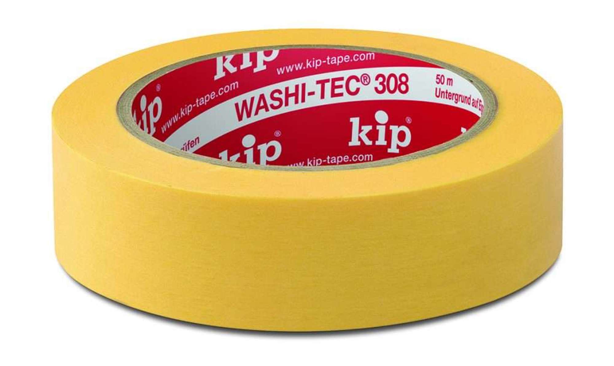 Kip 308 WASHI-TEC, 50 m x 30 mm, gelb