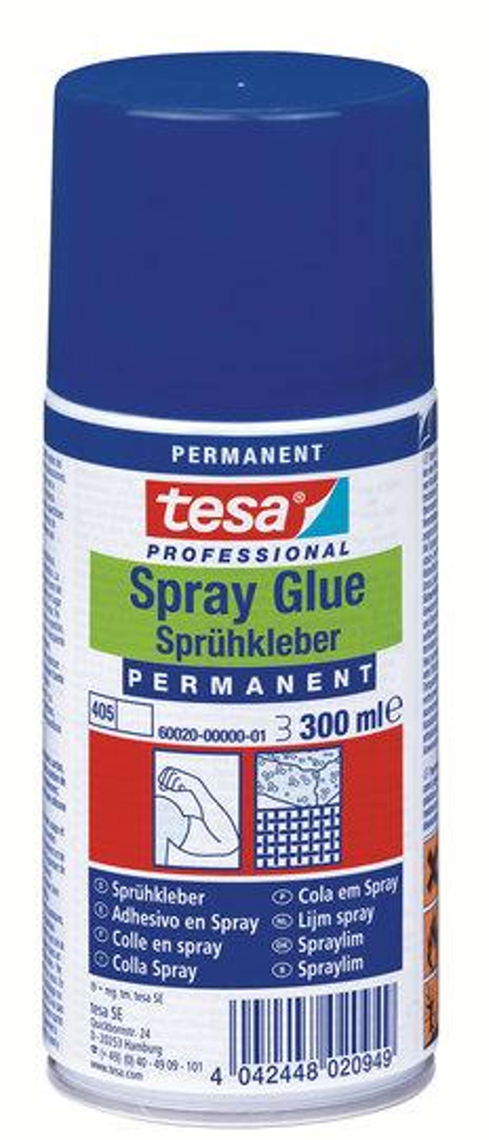 tesa Sprühkleber PERMANENT, 300 ml