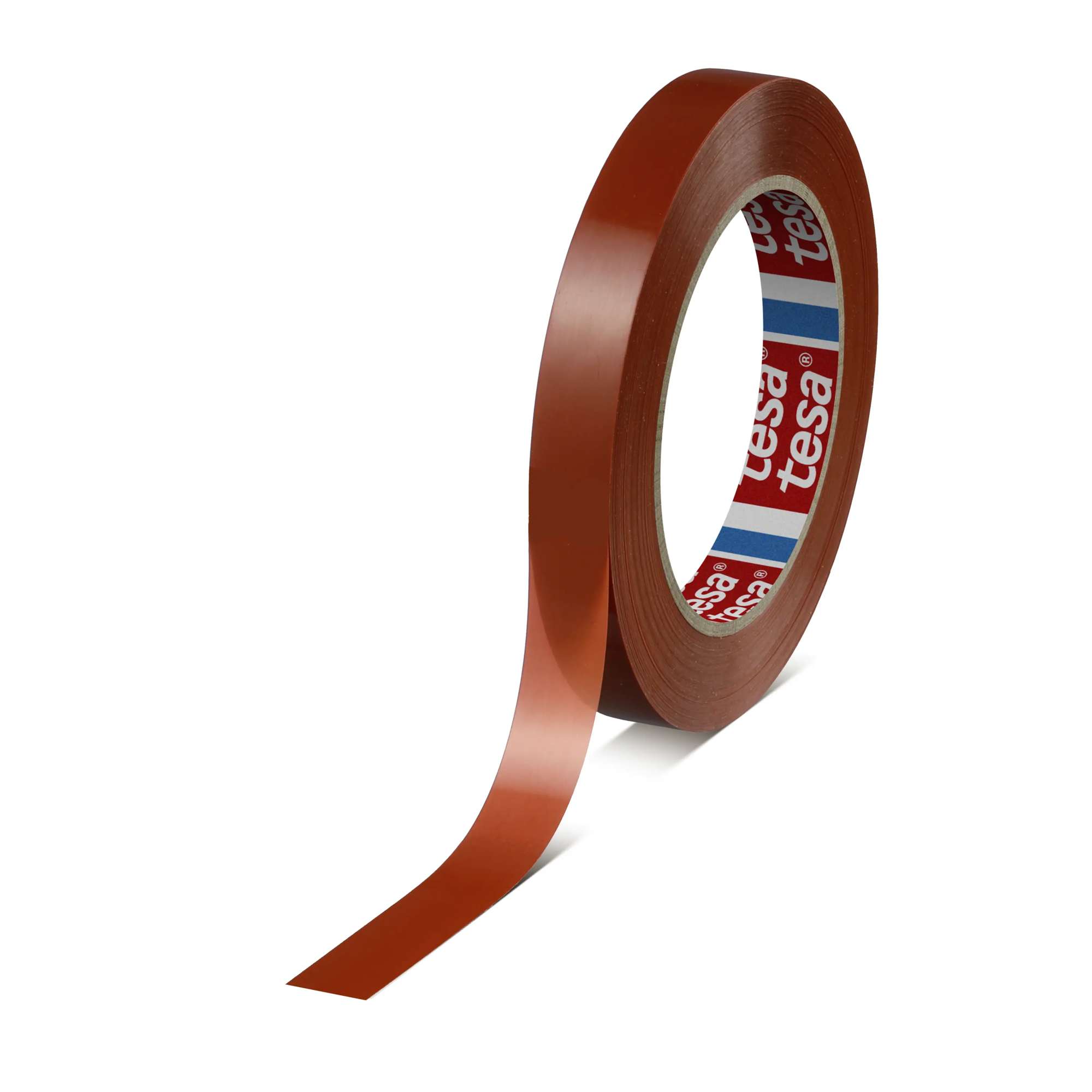 tesa 4287 hochbeständiges Strapping-Klebeband, 66 m x 15 mm, orange