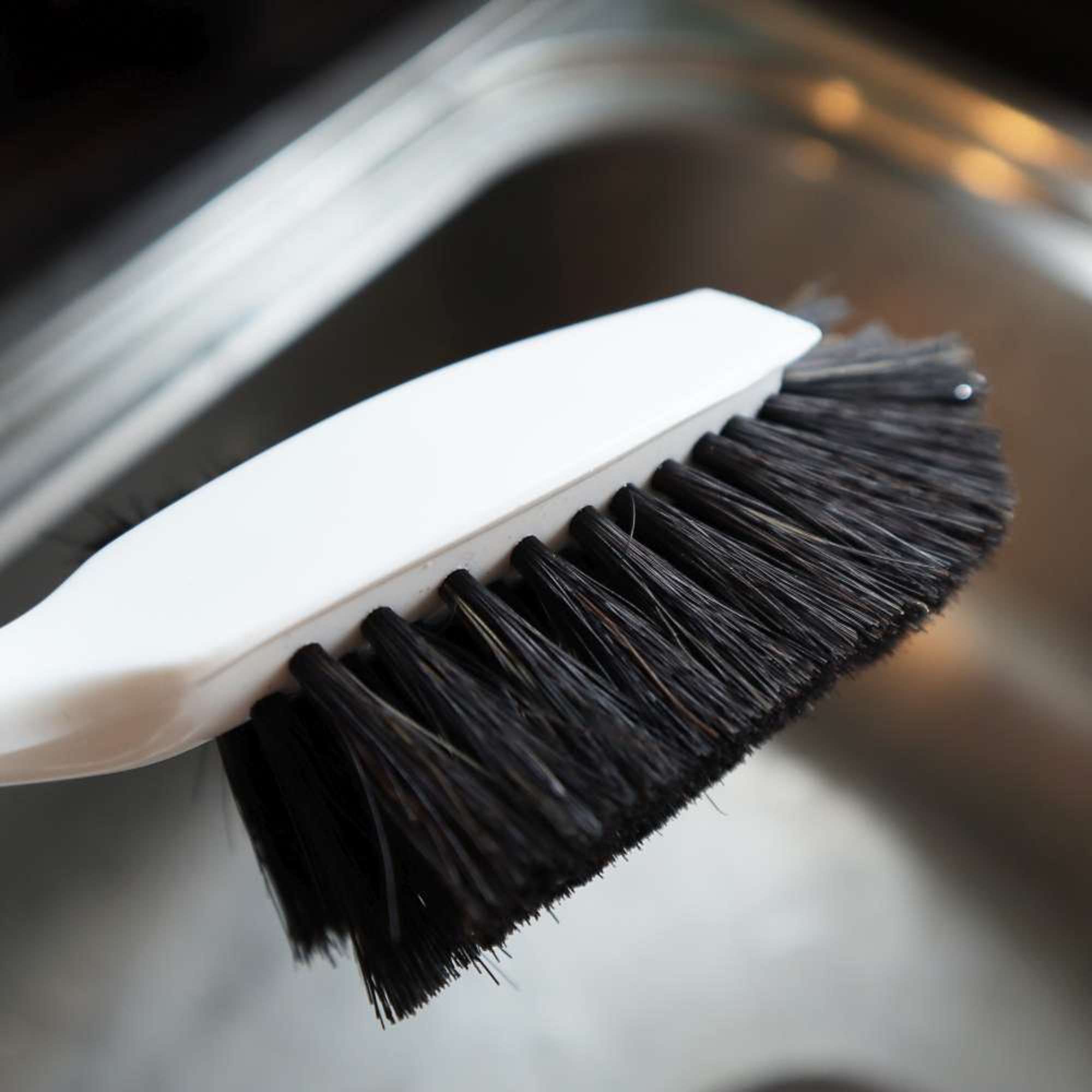 B1000-000 gws Spülbürste mit Schabkante, Rosshaar schwarz