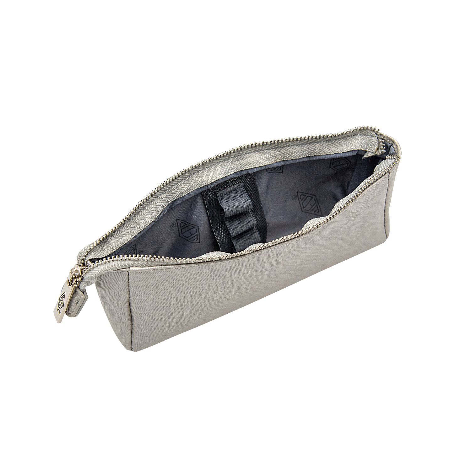 WEDO Mäppchen Clutch silber, metallic