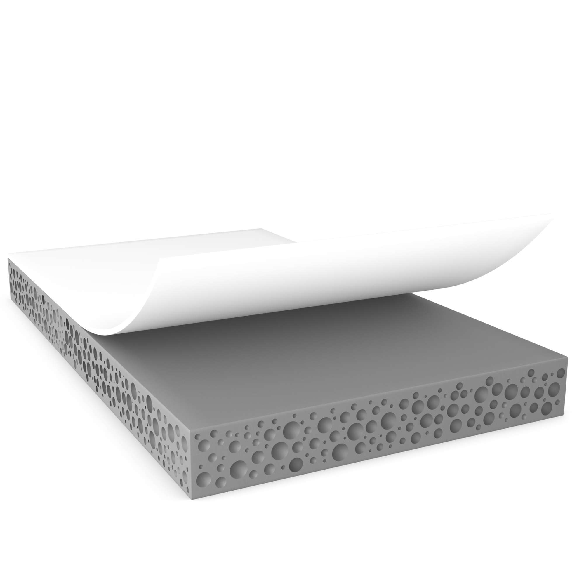 77204-703 tesa ACXplus 77204 BaseLine Doppelseitiges Acrylschaumklebeband, 66 m x 15 mm, grau