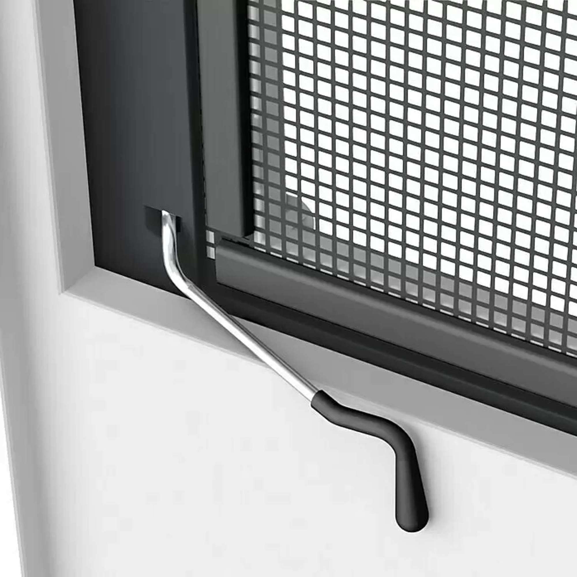 2282-002 IS-Alu-Fenster XL 150 x 210 cm anthrazitgrau easyLINE 2