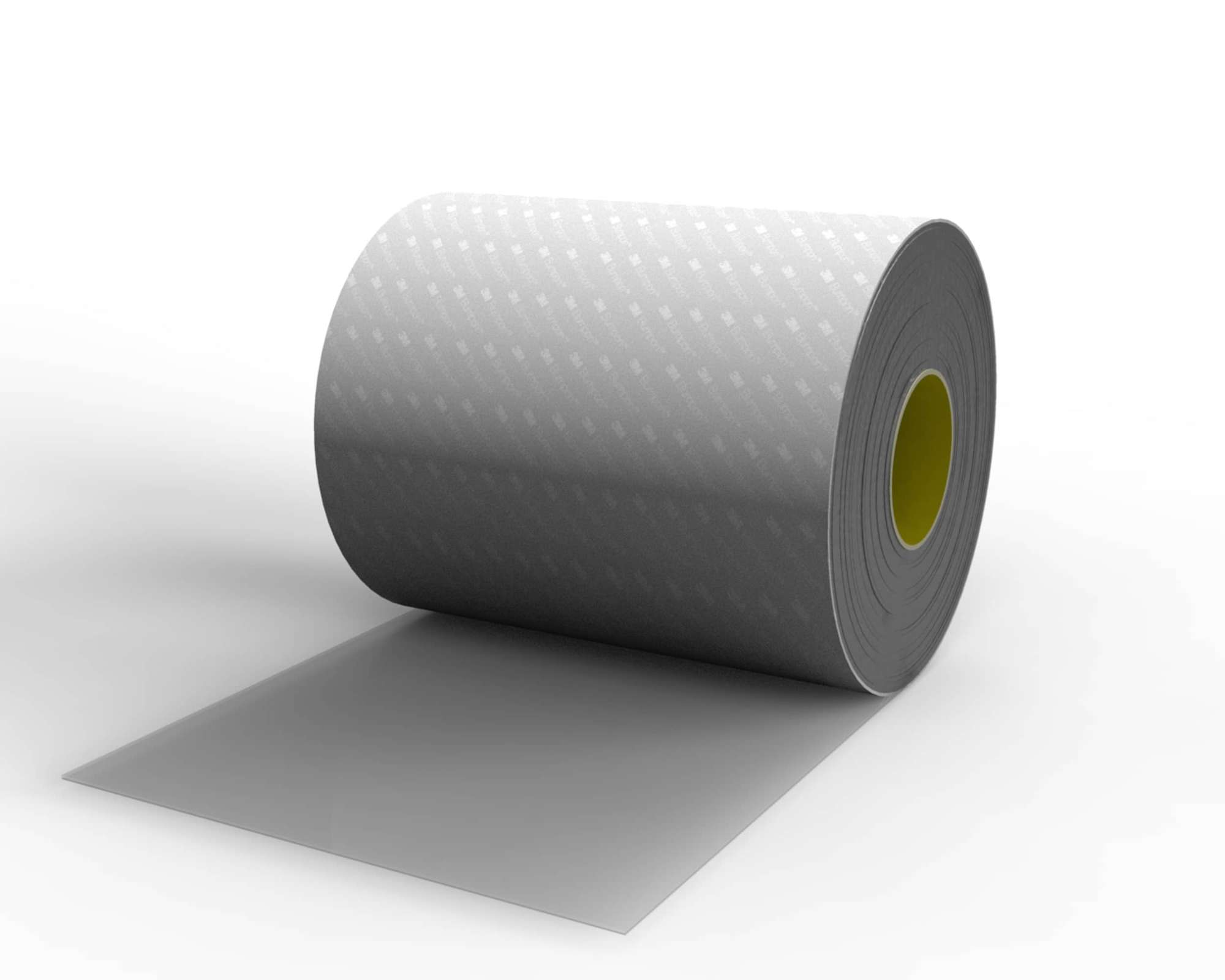 3M Bumpon SJ5632 Elastikpuffer Rollenware, Transparent, 114 mm x 66 m, 0,8 mm, Klebstoff Acrylat A20