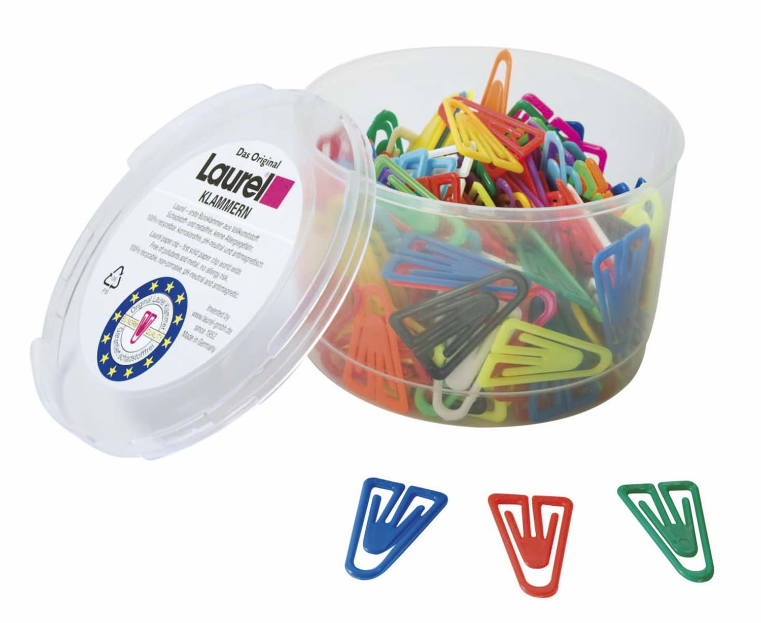 WEDO Büroklammer 35mm VX f.sort, 200 St. Laurel 1303-98