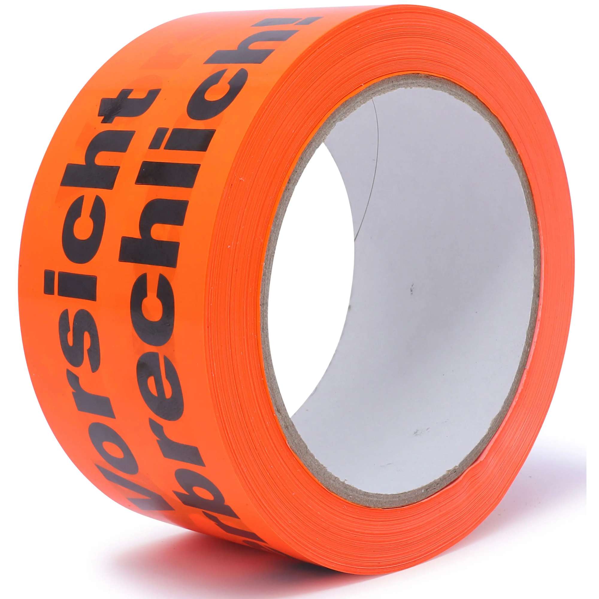 40051-002 gws 40051 Premium PVC Warn-, Packband, 66 m x 50 mm, "Vorsicht Zerbrechlich"