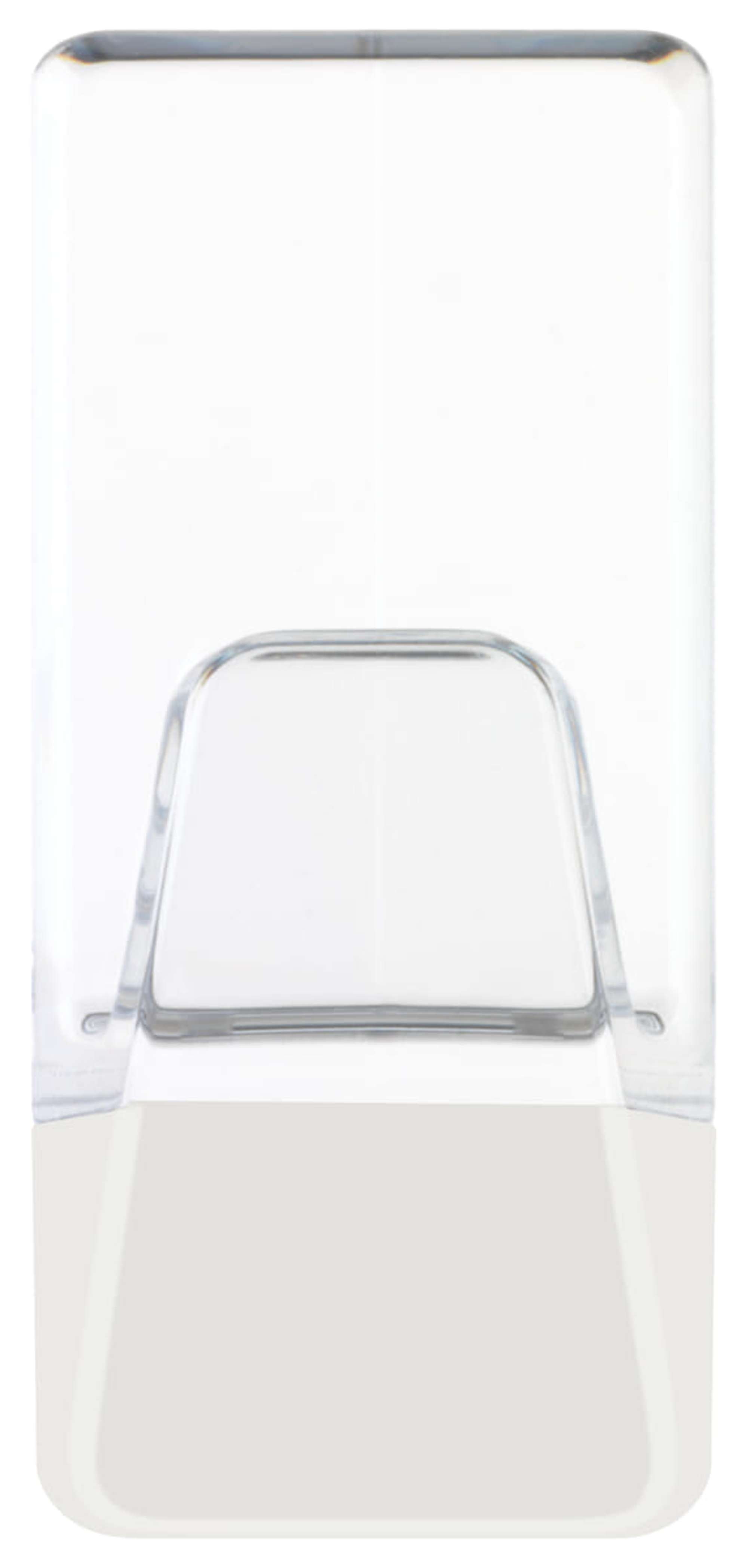 58811-000 tesa Powerstrips Transparent Haken LARGE weiss 58811, 2 Haken + 4 Powerstrips Large, weiss