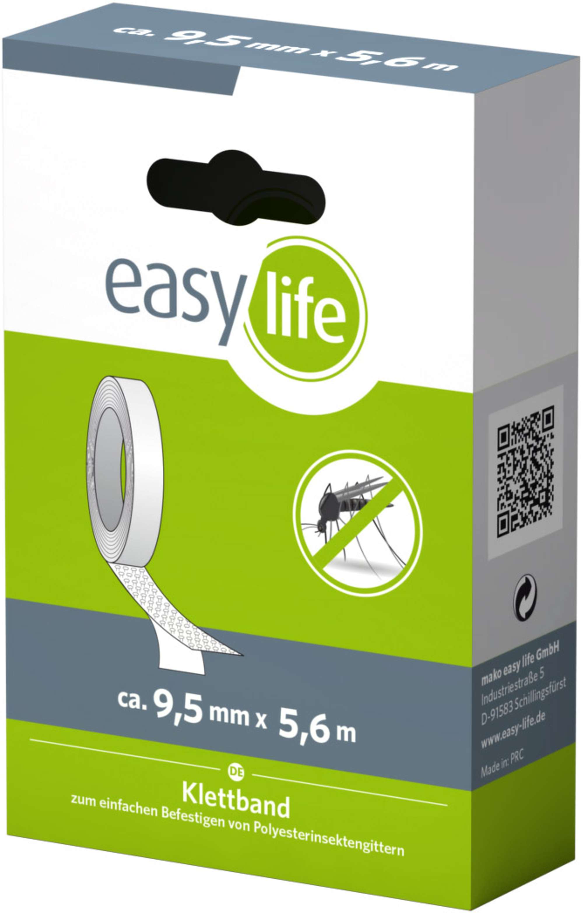 1900-000 IS-Klettband 9,5 mm x 560 cm transparent